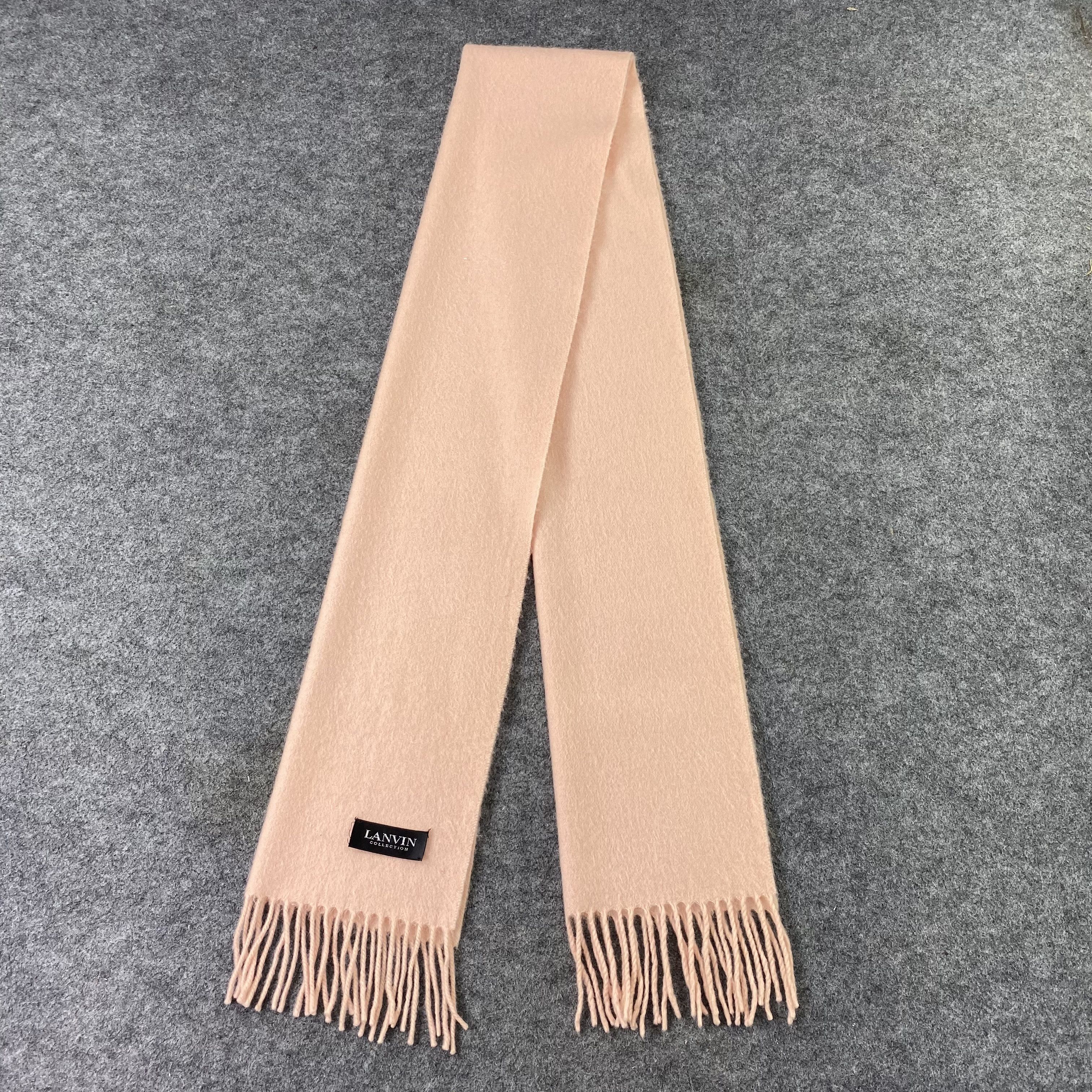 Lanvin Lanvin Muffler/ Scar / Neckwear -T1394 Size ONE SIZE - 4 Thumbnail