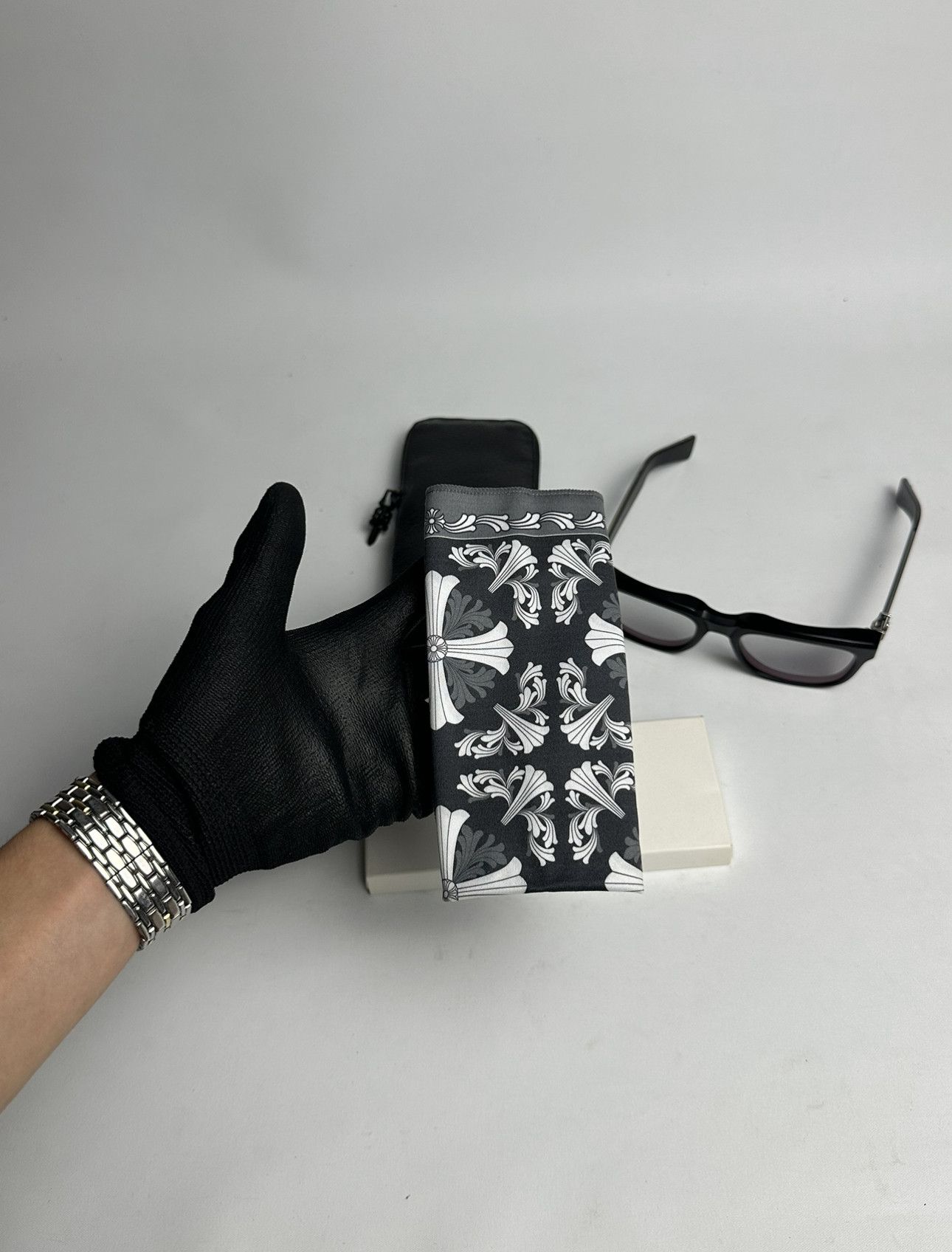 Chrome Hearts Chrome Hearts See You In Tea Matte Black Sunglasses Size ONE SIZE - 13 Thumbnail