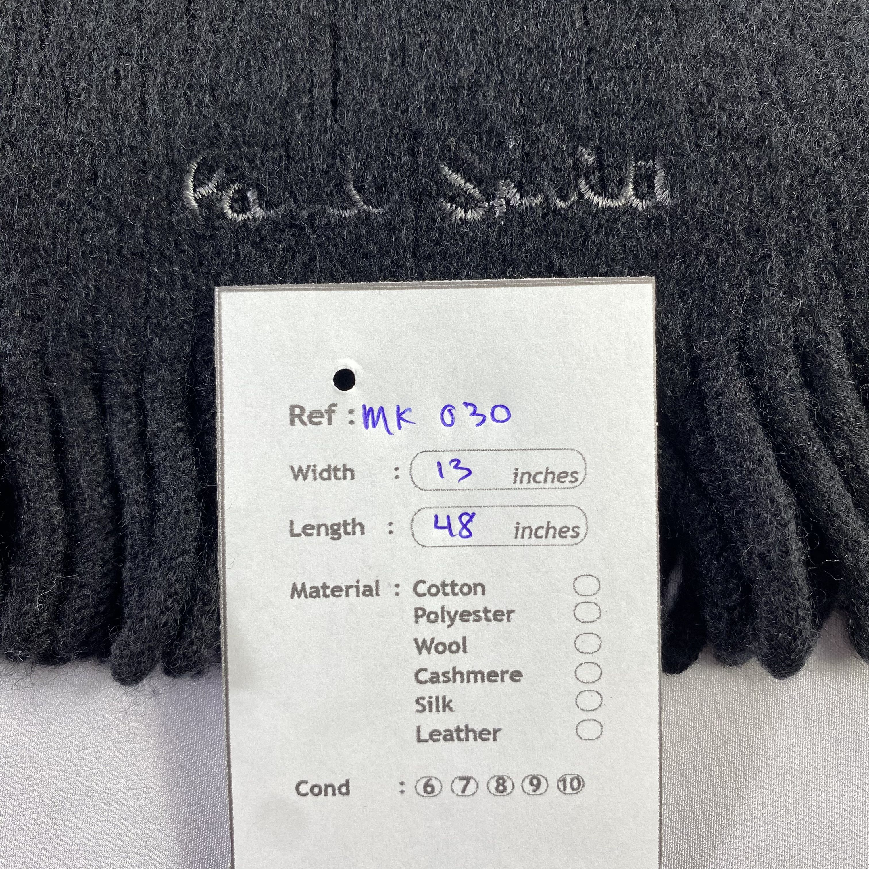 Paul Smith Paul Smith Scarf Neck Wrap Plain Muffler Size ONE SIZE - 6 Thumbnail