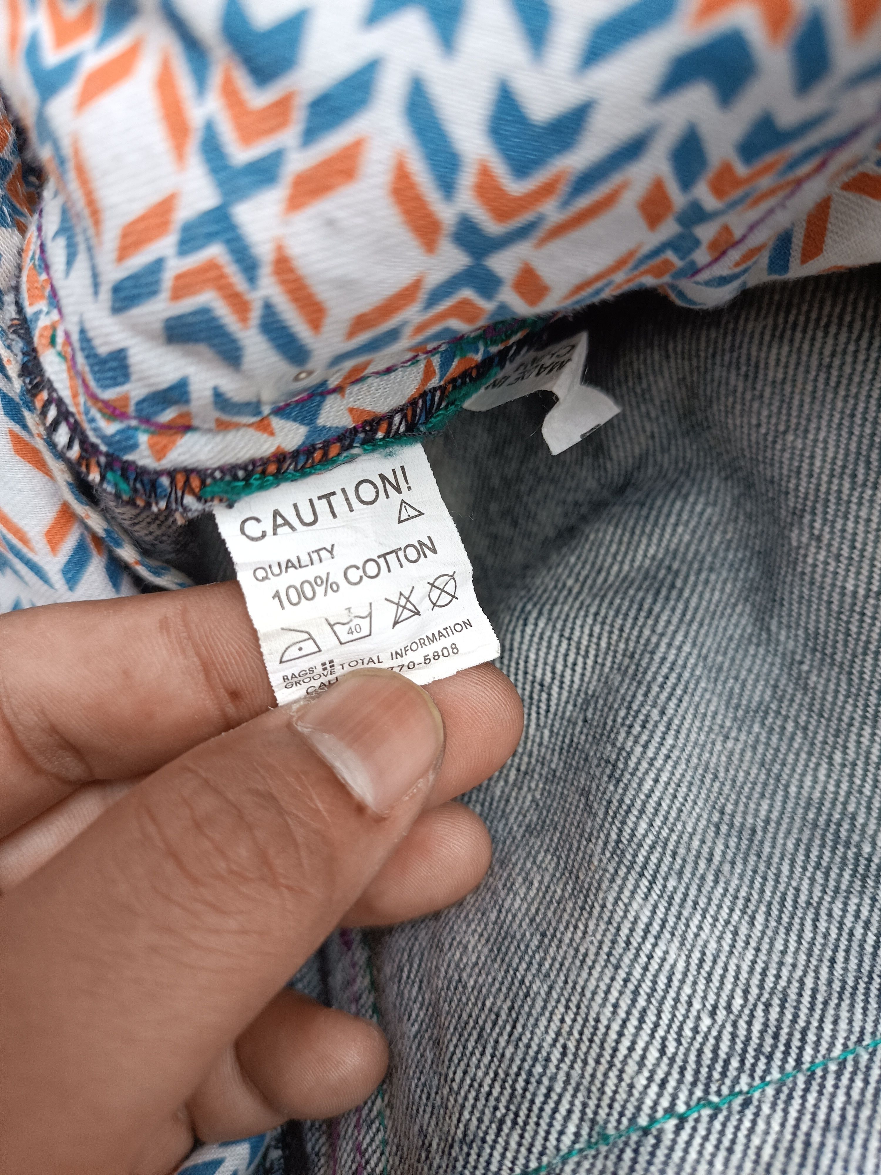 Japanese Brand XANTHOUS by Bags' Groove Selvedge Baggy Denim E242 Size US 34 / EU 50 - 14 Thumbnail