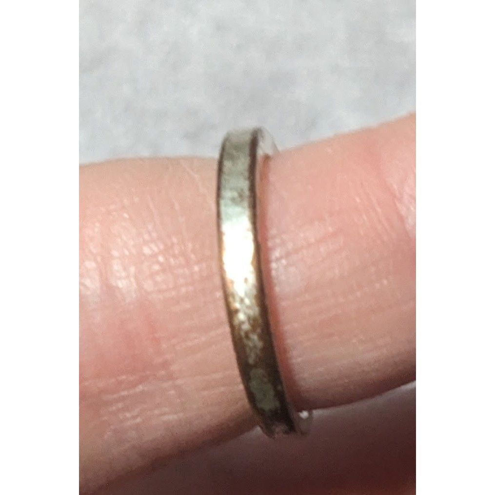 Other Cursive Engraved Silver Tone Fashion Ring Size 6 1/4 Size ONE SIZE - 15 Thumbnail