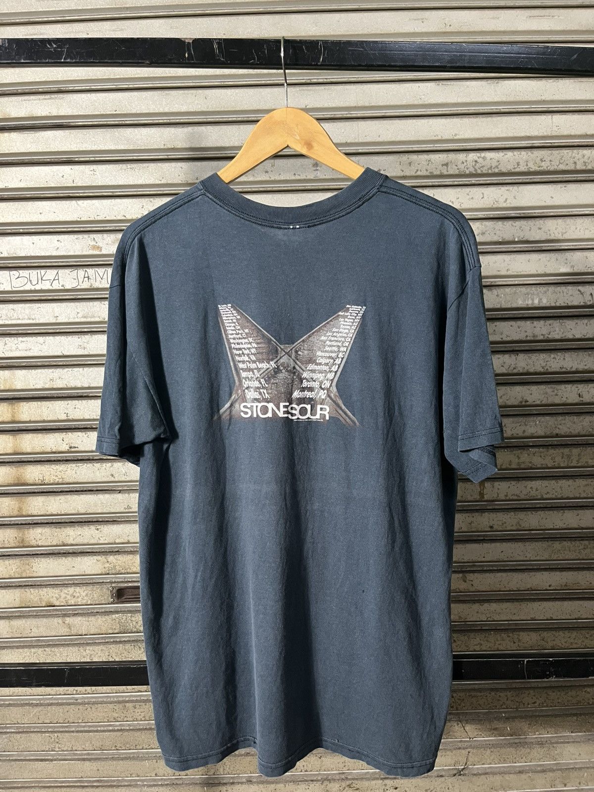 Vintage Stonesour vtg us tour 2002 Size US XL / EU 56 / 4 - 4 Thumbnail