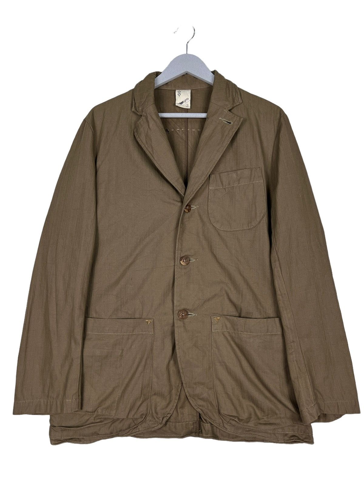 Japanese Brand 🔥 AMBER LIGHT CHORE JACKET MADE IN JAPAN Size US M / EU 48-50 / 2 - 2 Thumbnail