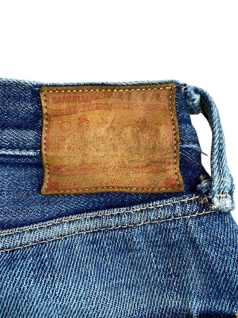 Samurai Jeans Samurai S510XX 19oz Regular Straight Thrashed Selvedge Denim Size US 36 / EU 52 - 16 Thumbnail