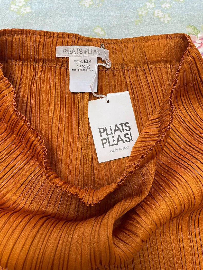 Issey Miyake Issey Miyake Caramel-colored pleated pants Size 25" / US 0 / IT 36 - 8 Thumbnail