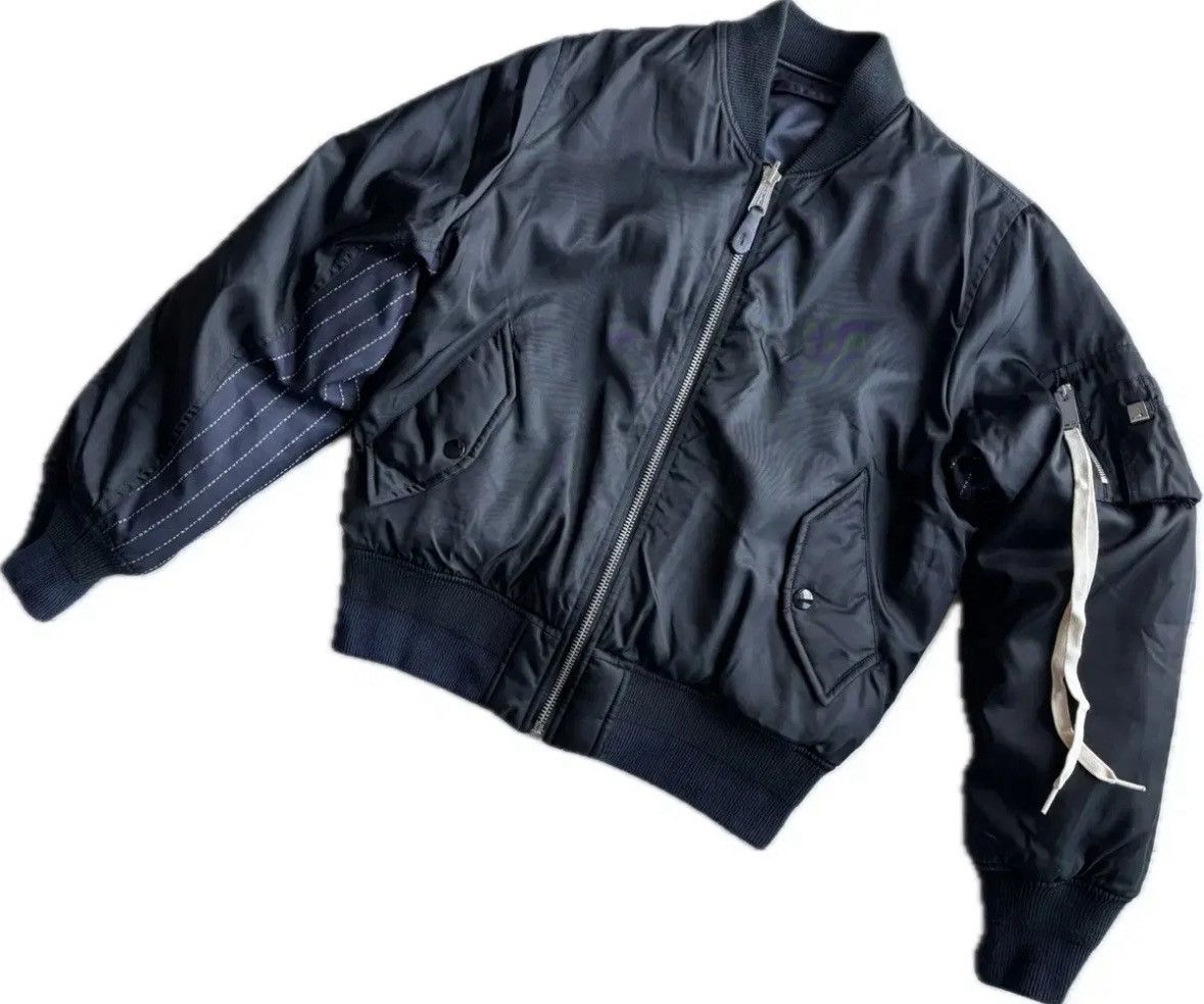 1017 ALYX 9SM Fragment Design x ALYX Reversible Alpha Bomber Jacket MA-1 Size US L / EU 52-54 / 3 - 5 Thumbnail