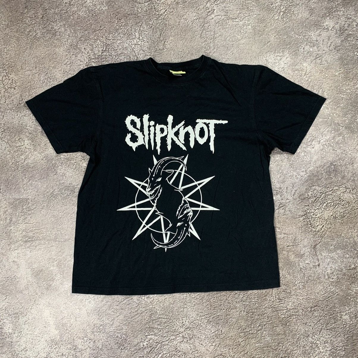 Vintage Vintage 90s Slipknot Band Tee Graphic Print Punk Grunge S Size US S / EU 44-46 / 1 - 1 Thumbnail