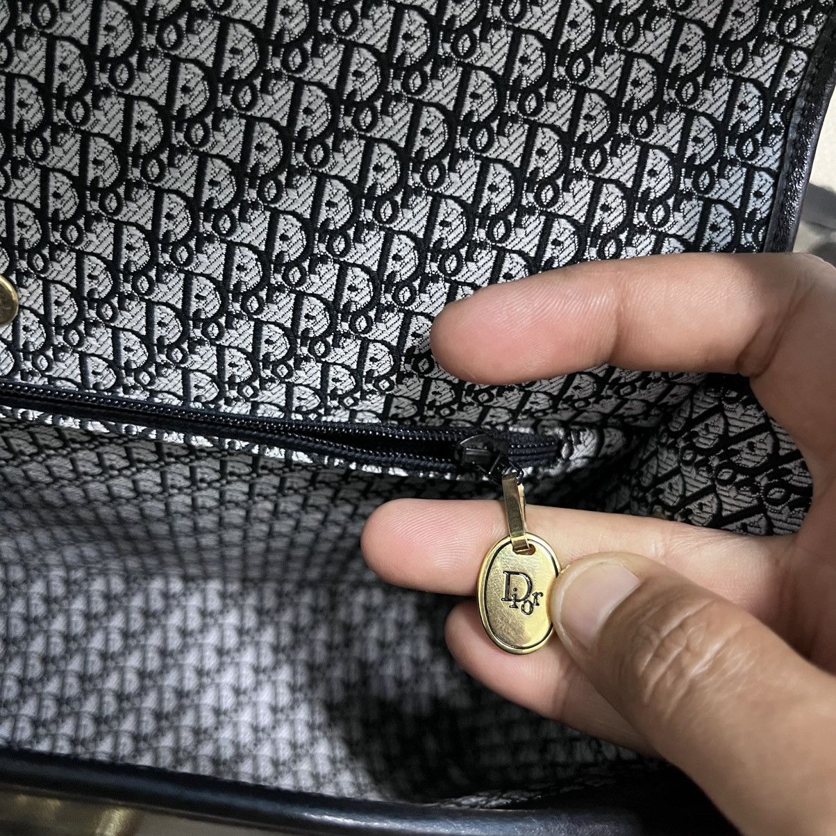 Dior Authentic Dior by Christian Dior Genuine Leather Sling Bag Size ONE SIZE - 13 Thumbnail