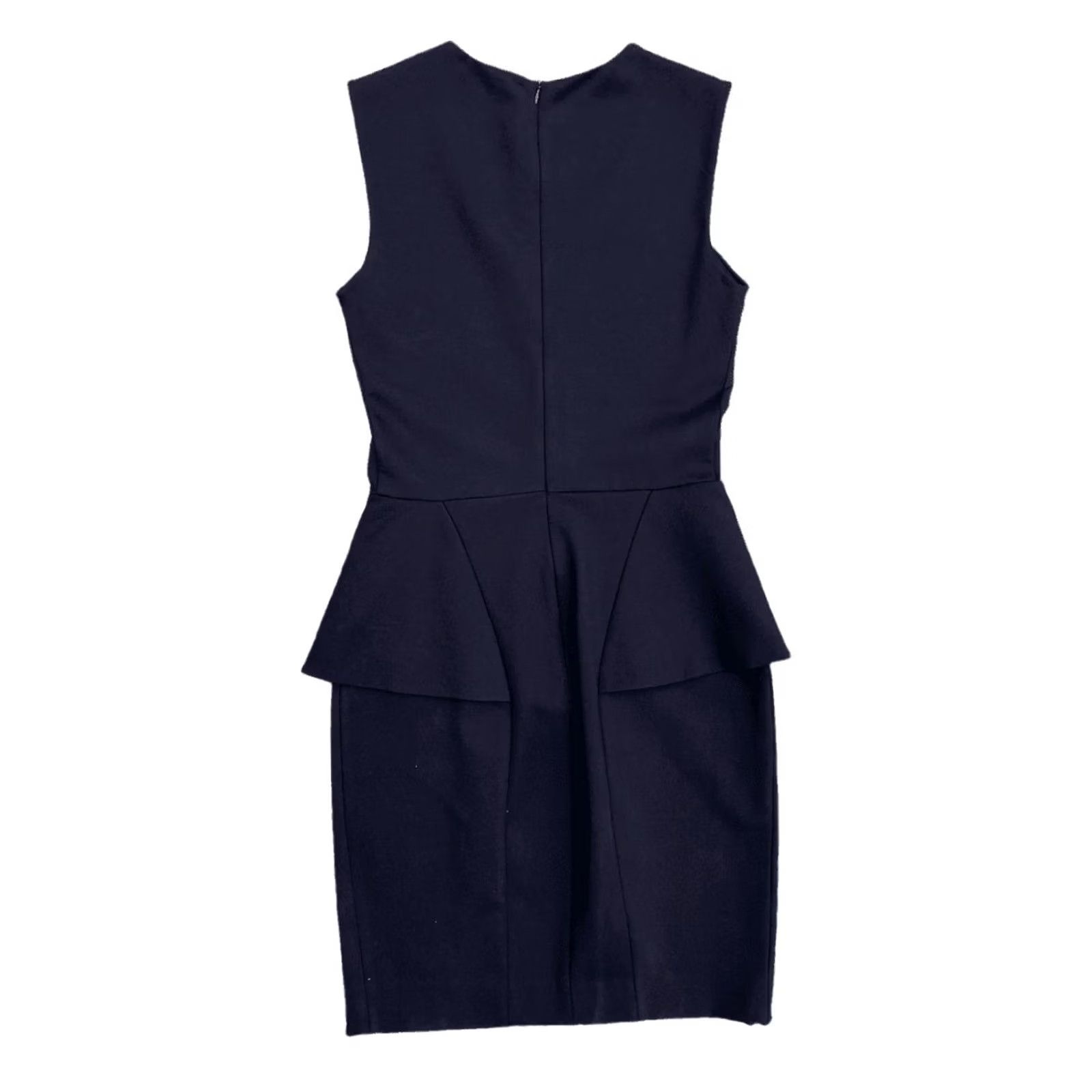 Maje MAJE Women's Designer Robe Structure Black Cocktail Dress Size XS / US 0-2 / IT 36-38 - 2 Thumbnail
