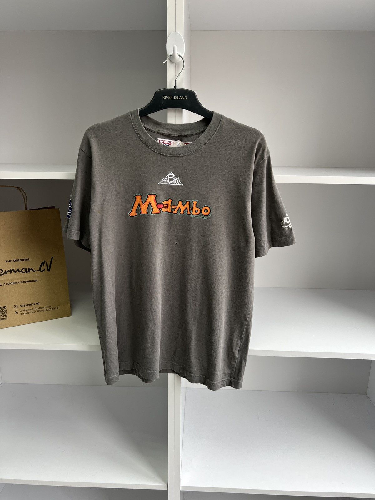 Mambo × Vintage Vintage Mambo Big Print Logo Streetwear Tee Size US M / EU 48-50 / 2 - 3 Thumbnail