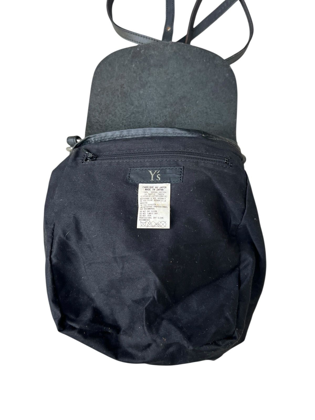 Leather × Yohji Yamamoto 2004 Yohji Yamamoto Y’s Leather Bag Size ONE SIZE - 22 Thumbnail