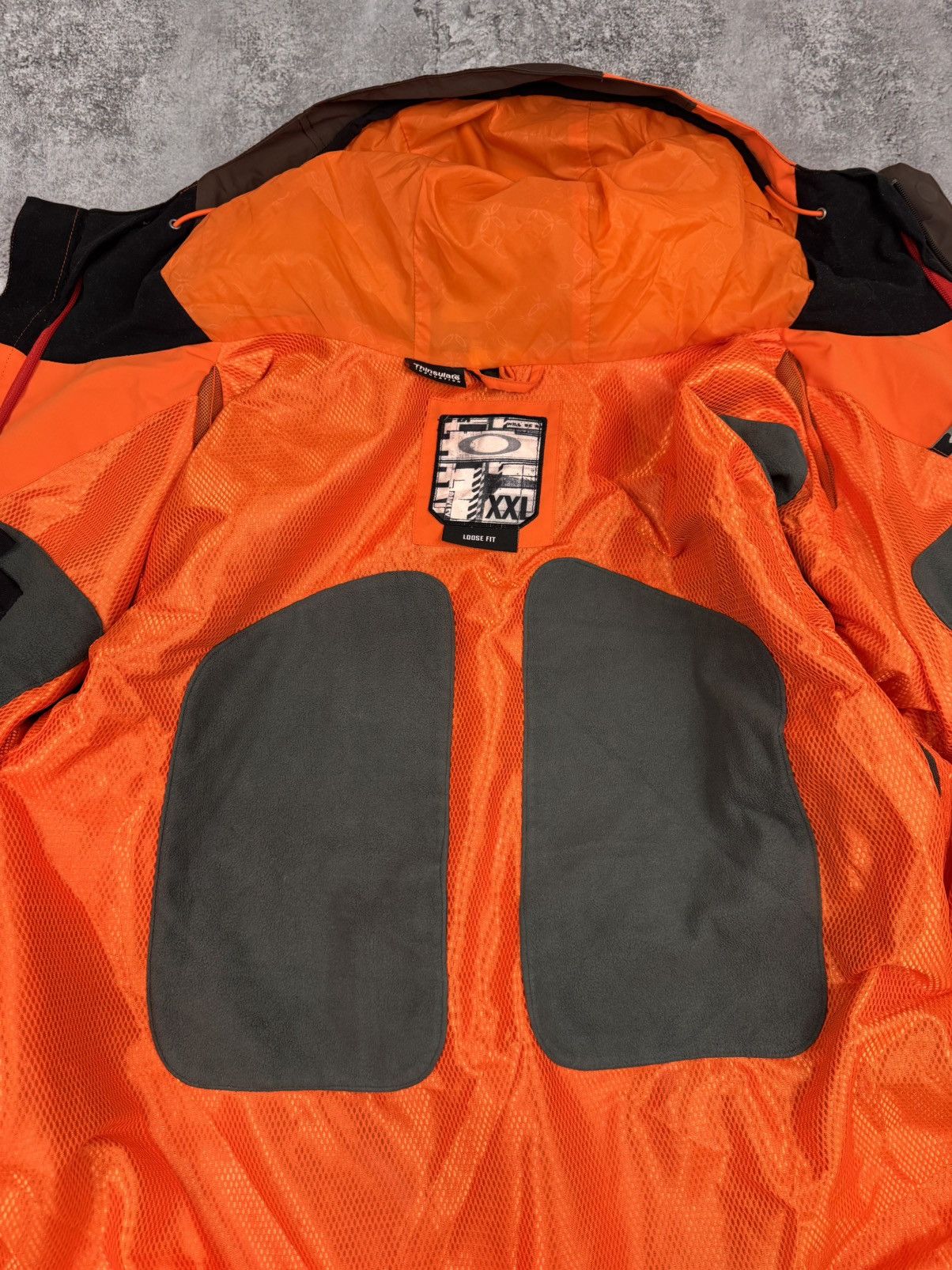 Oakley Oakley Men Thinsulate Loose Fit Ski Jacket Orange Brown XXL Size US XXL / EU 58 / 5 - 7 Thumbnail