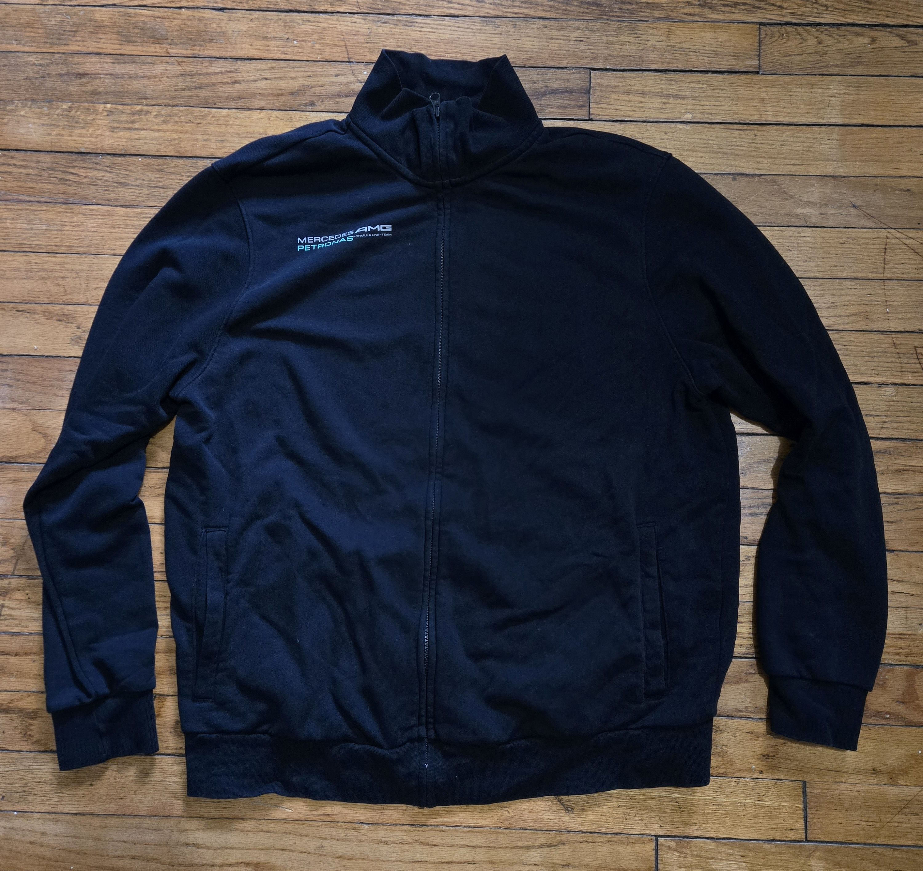 F1 Mercedes Petronas AMG XL Racing Track Jacket Menswear