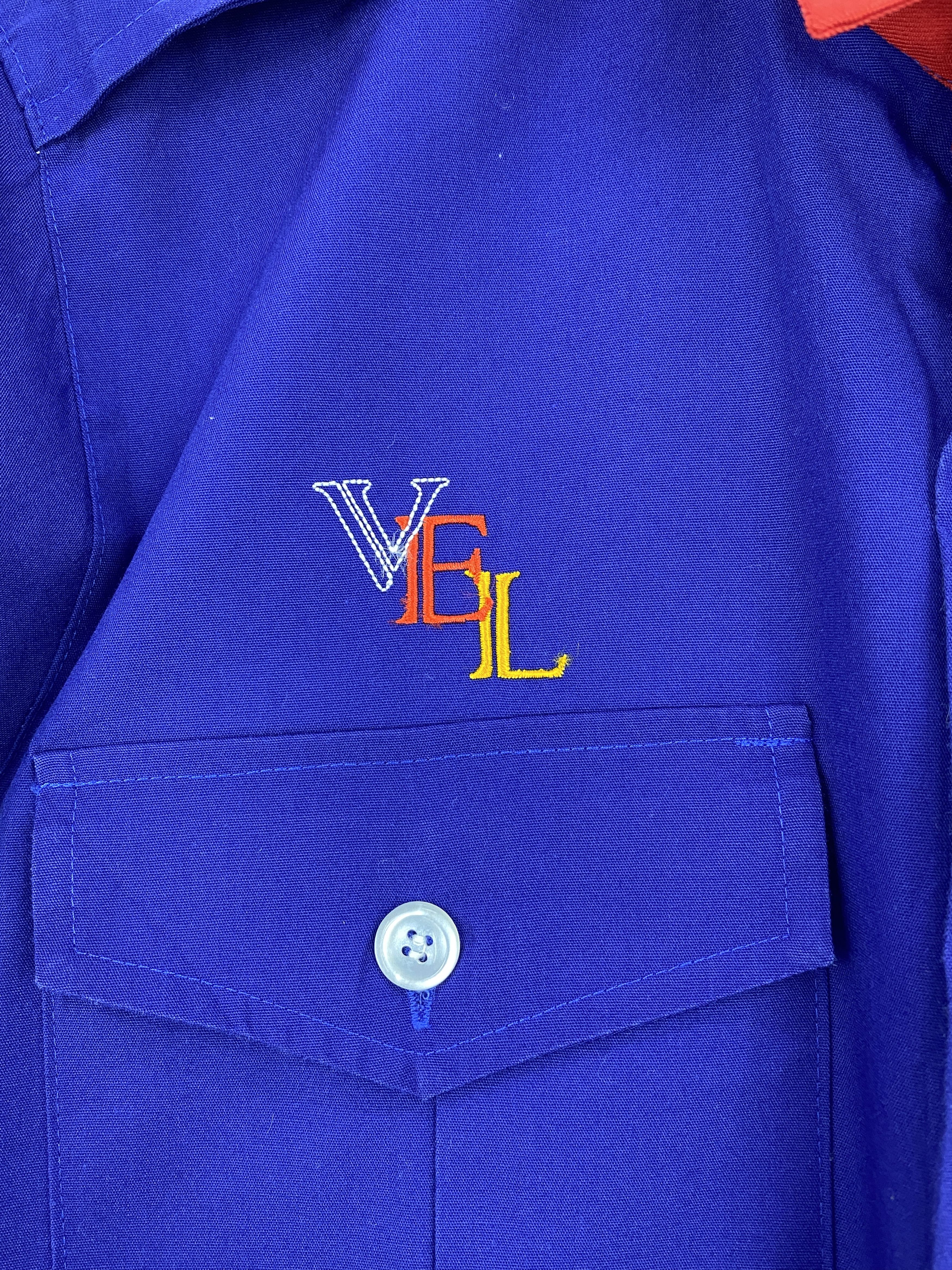 Japanese Brand × Vintage 80s Vintage Japanese Brand Worker Button Up Workwear J1804 Size US M / EU 48-50 / 2 - 9 Thumbnail