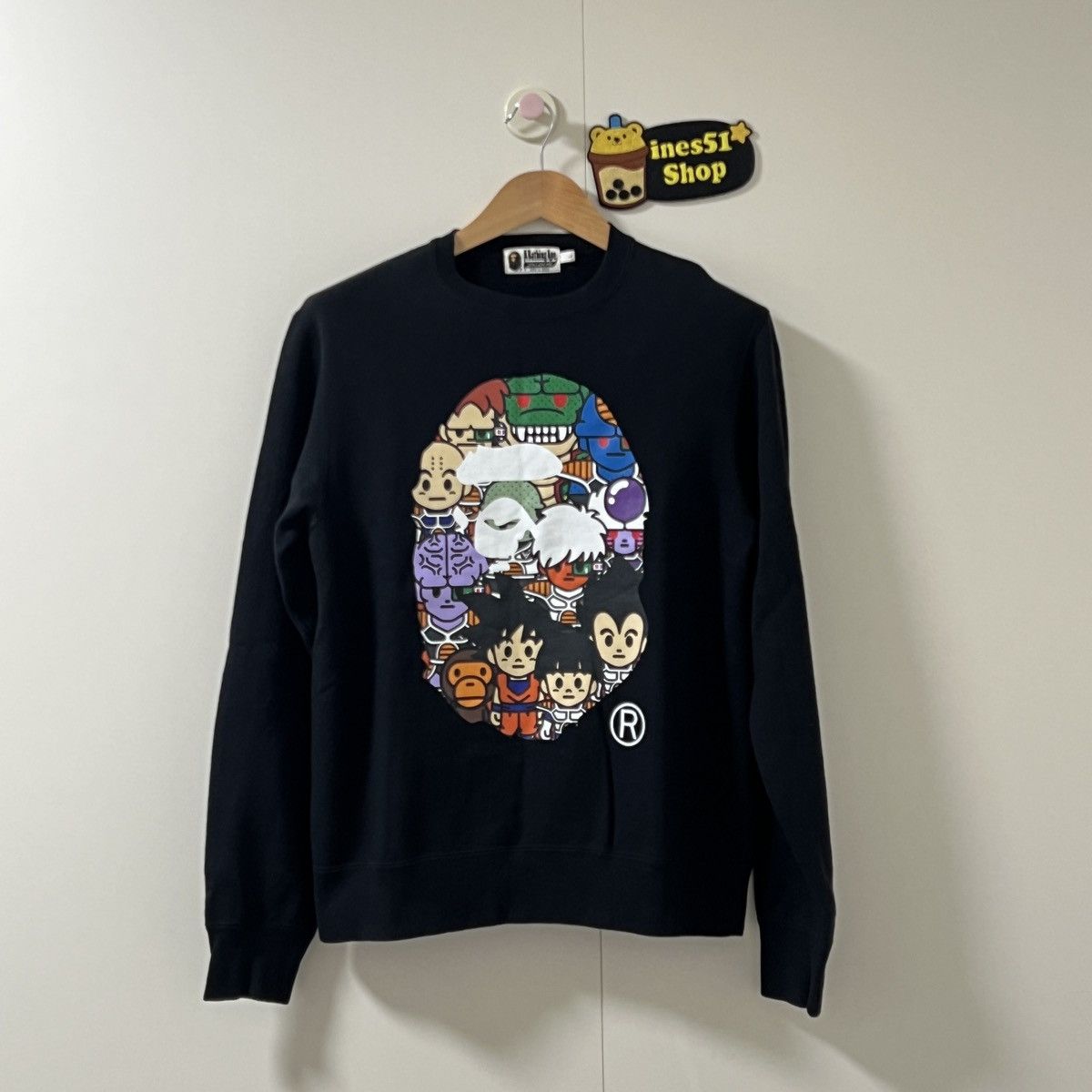 Bape Bape big ape dragon-ball crewneck Size US L / EU 52-54 / 3 - 2 Thumbnail