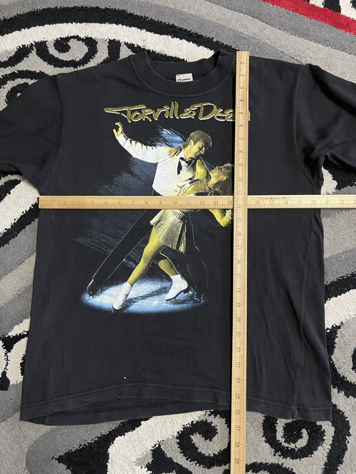Vintage Vintage 90s Torvill & Dean Ice Dance Tour Graphic Tee Size US M / EU 48-50 / 2 - 10 Thumbnail