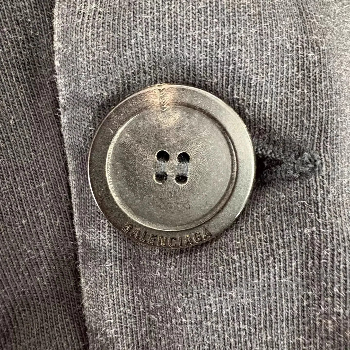 Balenciaga Black Long Button. Size US XS / EU 42 / 0 - 6 Thumbnail