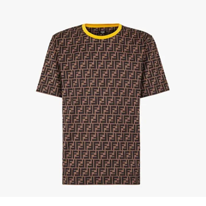 Fendi Fendi Classic Logo Print Short Sleeve T-Shirt -2507 Size US M / EU 48-50 / 2 - 1 Thumbnail
