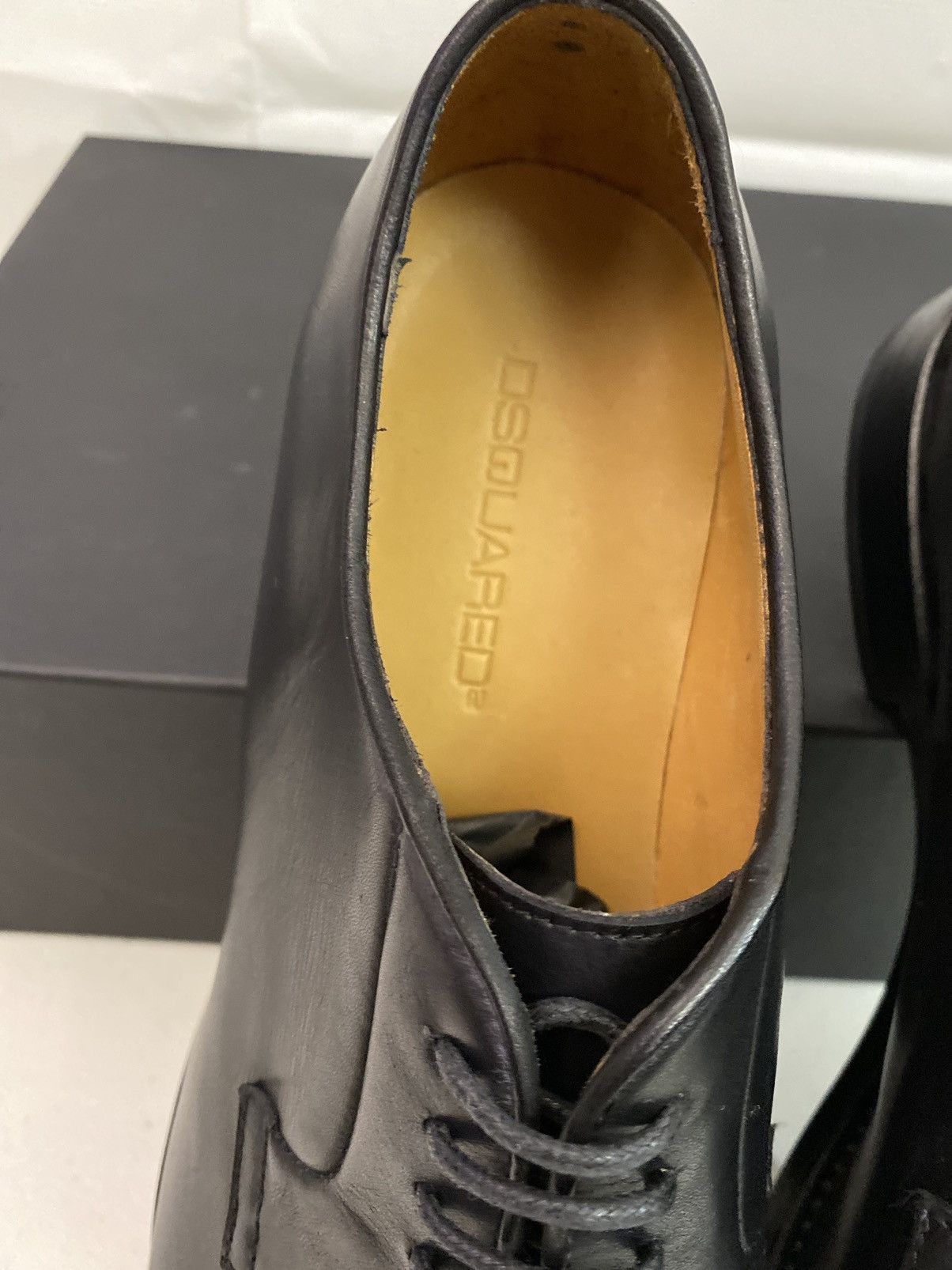 Dsquared2 Dsquared2 🇮🇹 Burnish Toe Goodyear Welt Veg Tan Derby 10 NEW Size US 10 / EU 43 - 2 Thumbnail