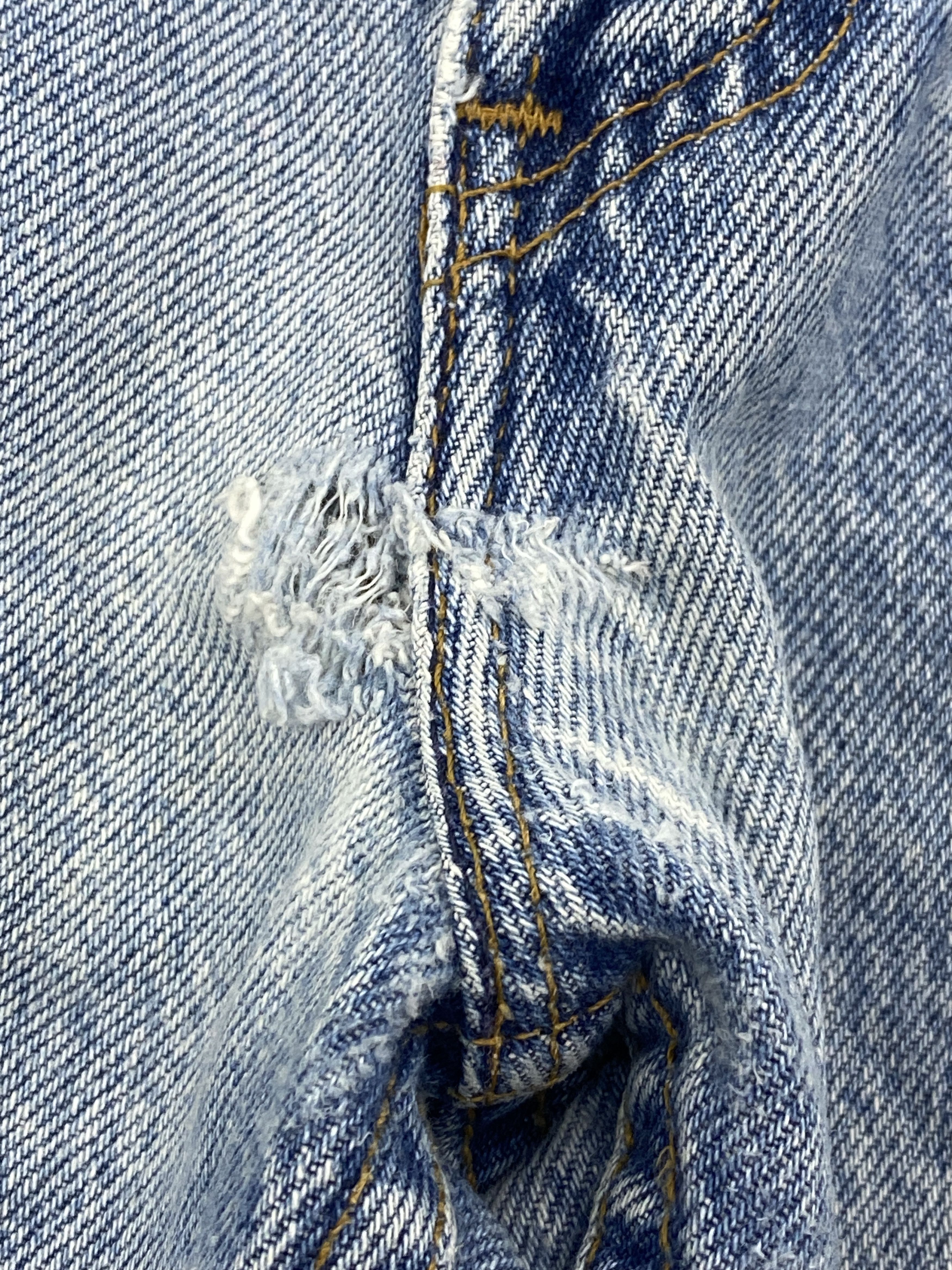 Levi's Vintage 90s Levis 505 Light Washed Jeans DP2674 Size US 31 - 13 Thumbnail