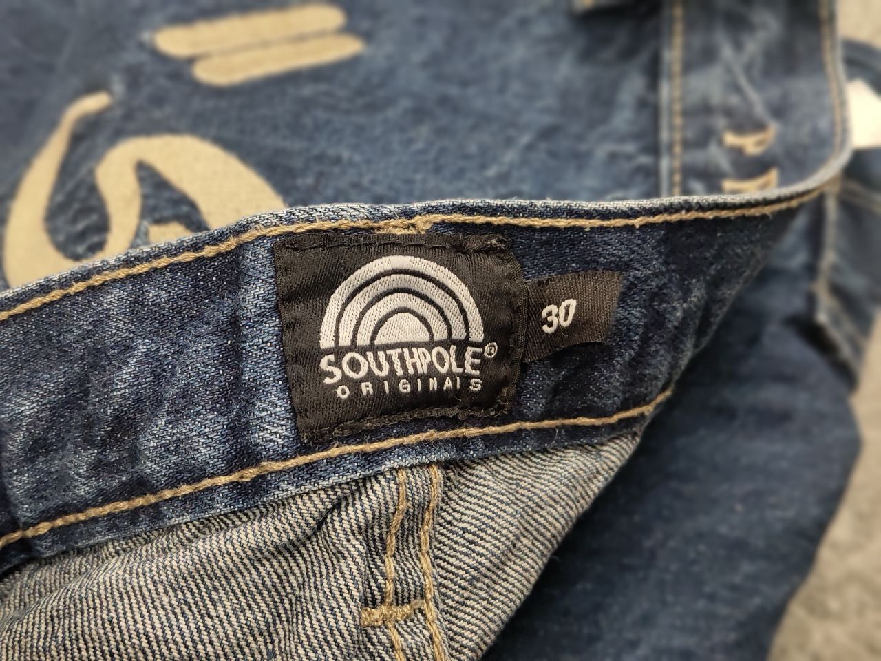 Southpole Vintage 90's SouthPole Denim Jeans embroidered baggy y2k Size US 30 / EU 46 - 15 Thumbnail