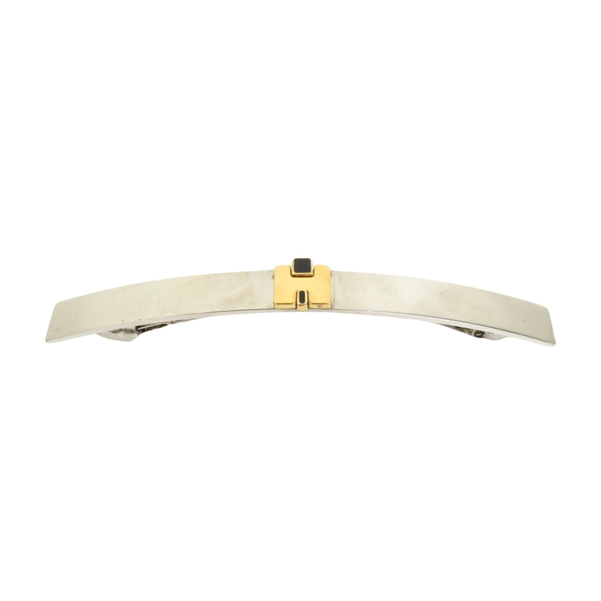 image of Hermes H Hair in Silver, Women's