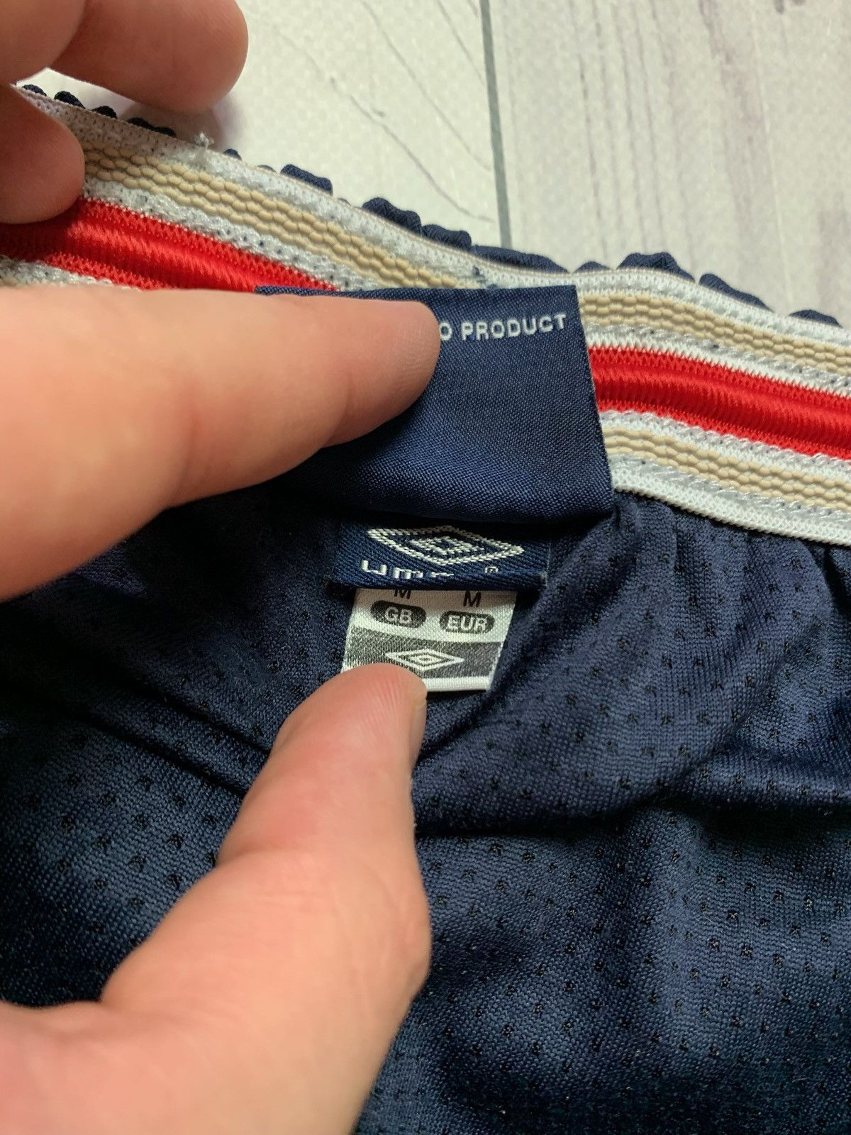 Umbro Umbro England vintage shorts Size M navy Size US 32 / EU 48 - 6 Thumbnail