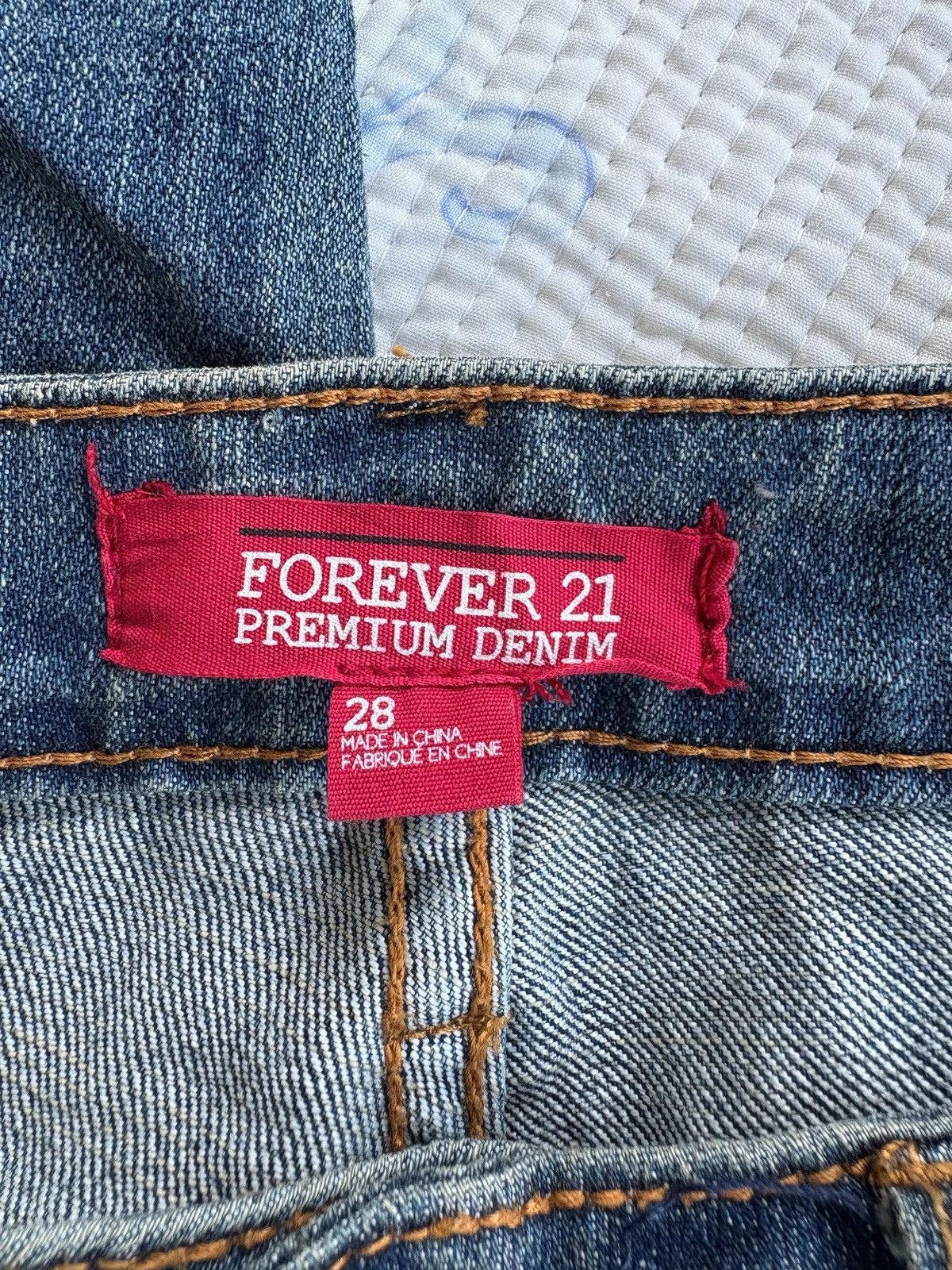 Forever 21 × Japanese Brand Forever 21 Distressed Denim Pant Size US 32 / EU 48 - 15 Thumbnail