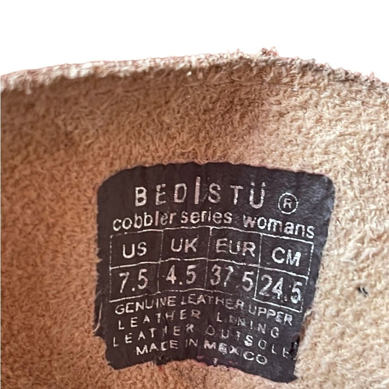 Bed Stu Bed Stu Sz 7.5 Brown Leather Buckled Cobblestone Boots Size US 7.5 / IT 37.5 - 7 Thumbnail