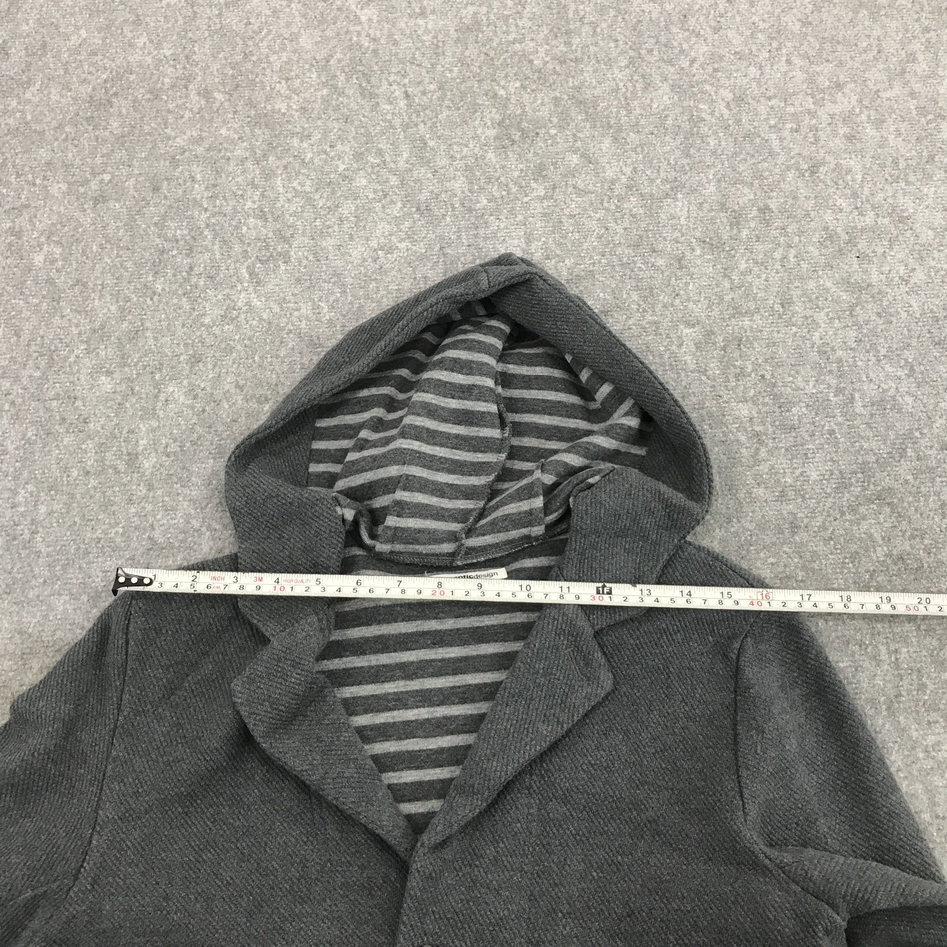 Japanese Brand × semanticdesign Japan design blazer hoodie semantic design button jacket Size US M / EU 48-50 / 2 - 8 Thumbnail