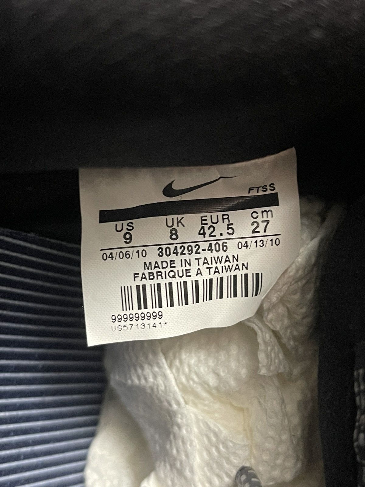 Nike Nike Dunk Low Sample Obsidian Size 9 Deadstock Size US 9 / EU 42 - 5 Thumbnail