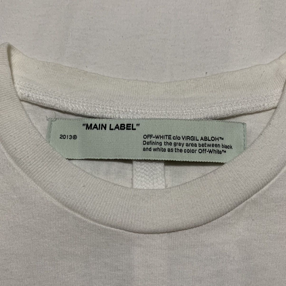 Off-White Off White Medium Ocean Debris White Tee Virgil Abloh Size US M / EU 48-50 / 2 - 5 Thumbnail