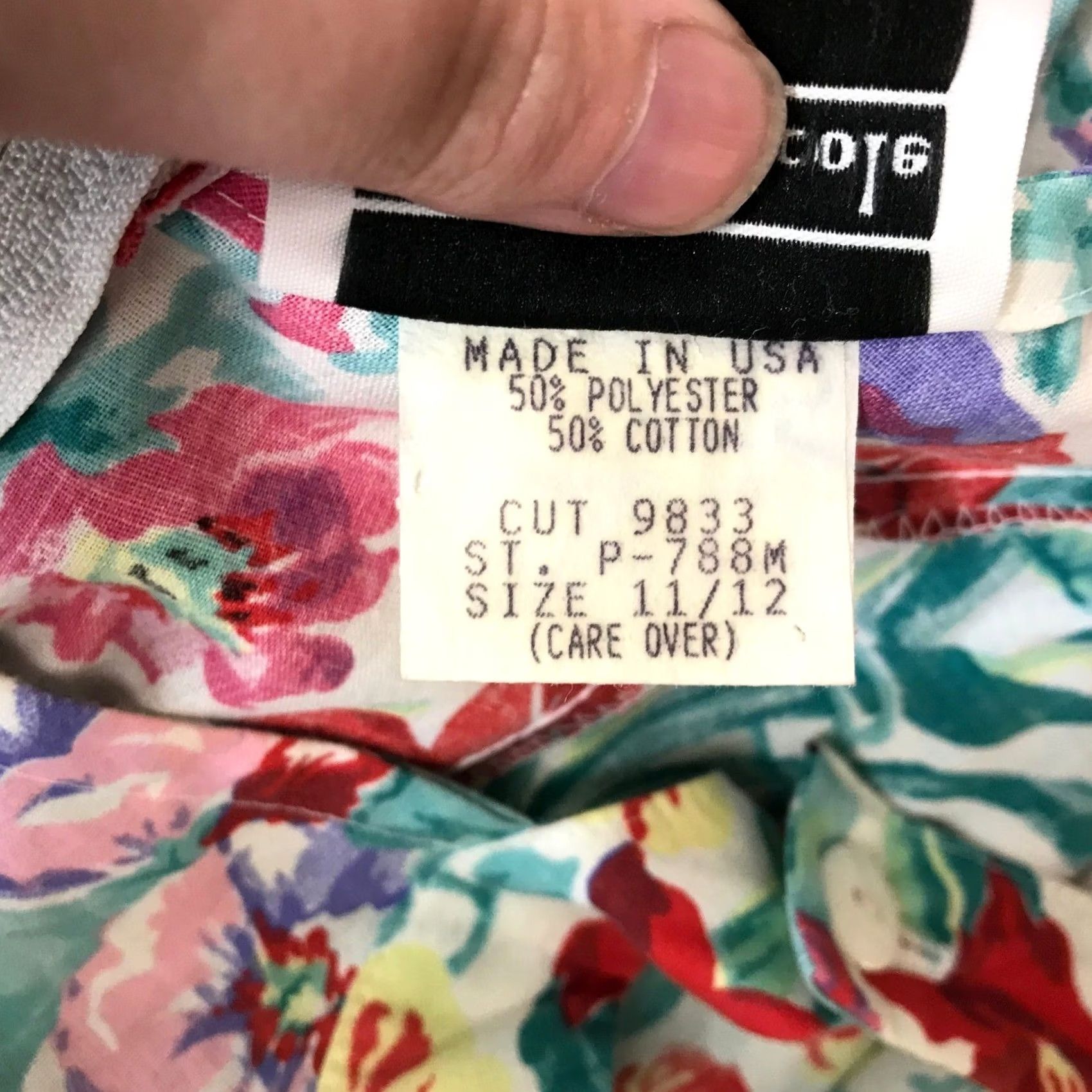 Vintage VINTAGE Brittany Nicole Women Halter Midi Dress 11/12 Floral White Sundress Size L / US 10 / IT 46 - 8 Thumbnail