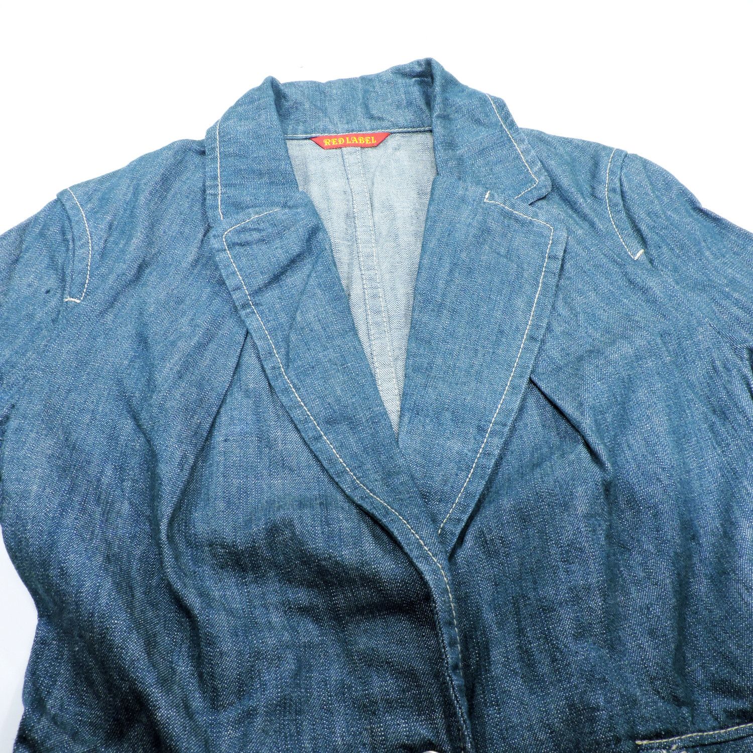 Vivienne Westwood VIVIENE WESTWOOD RED LABEL BLAZER INDIGO DENIM JACKET Size L / US 10 / IT 46 - 10 Thumbnail