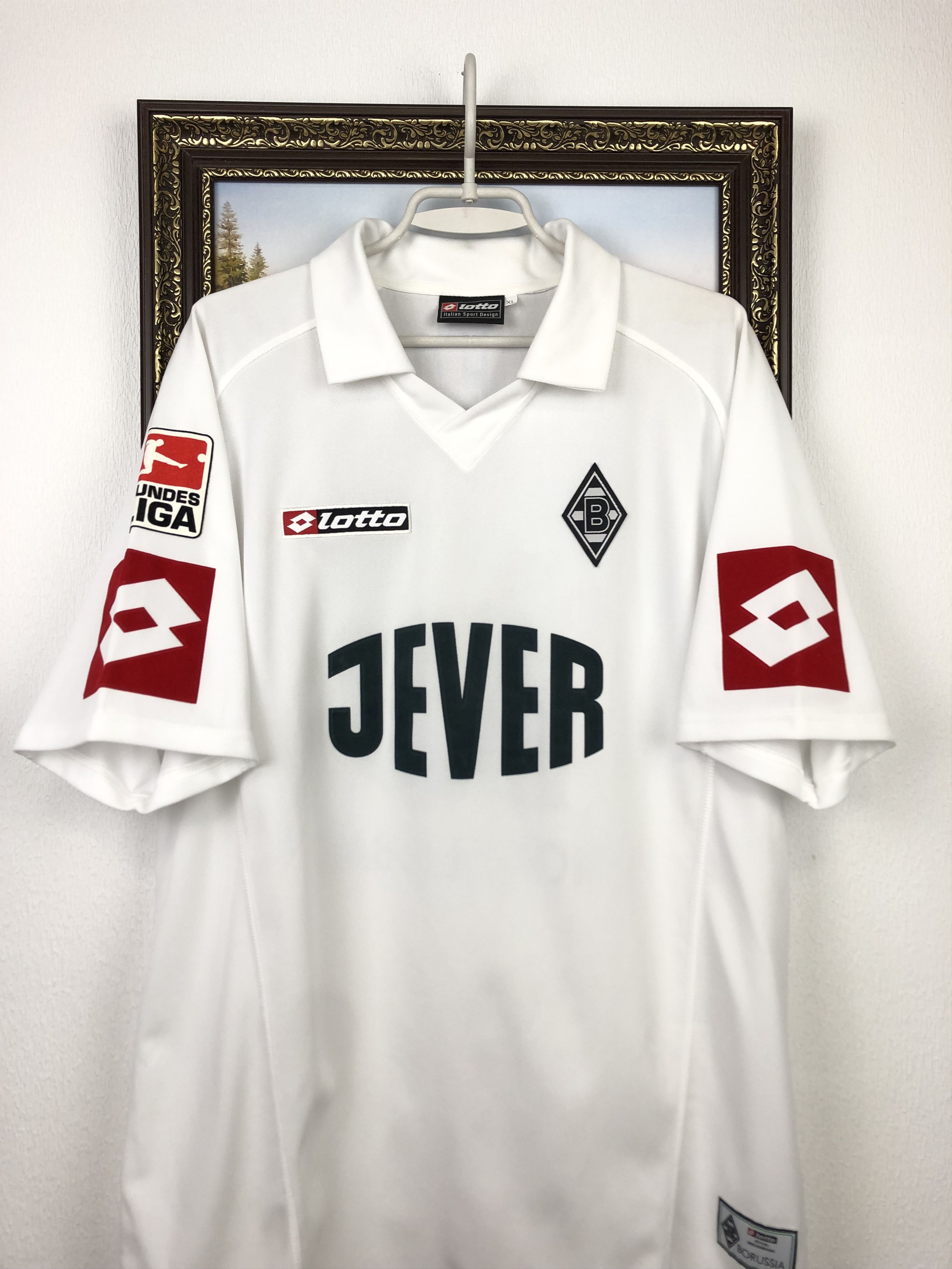 Vintage Borussia Mönchengladbach shirt Van Hout Jersey Tee Hype Size US XL / EU 56 / 4 - 4 Thumbnail