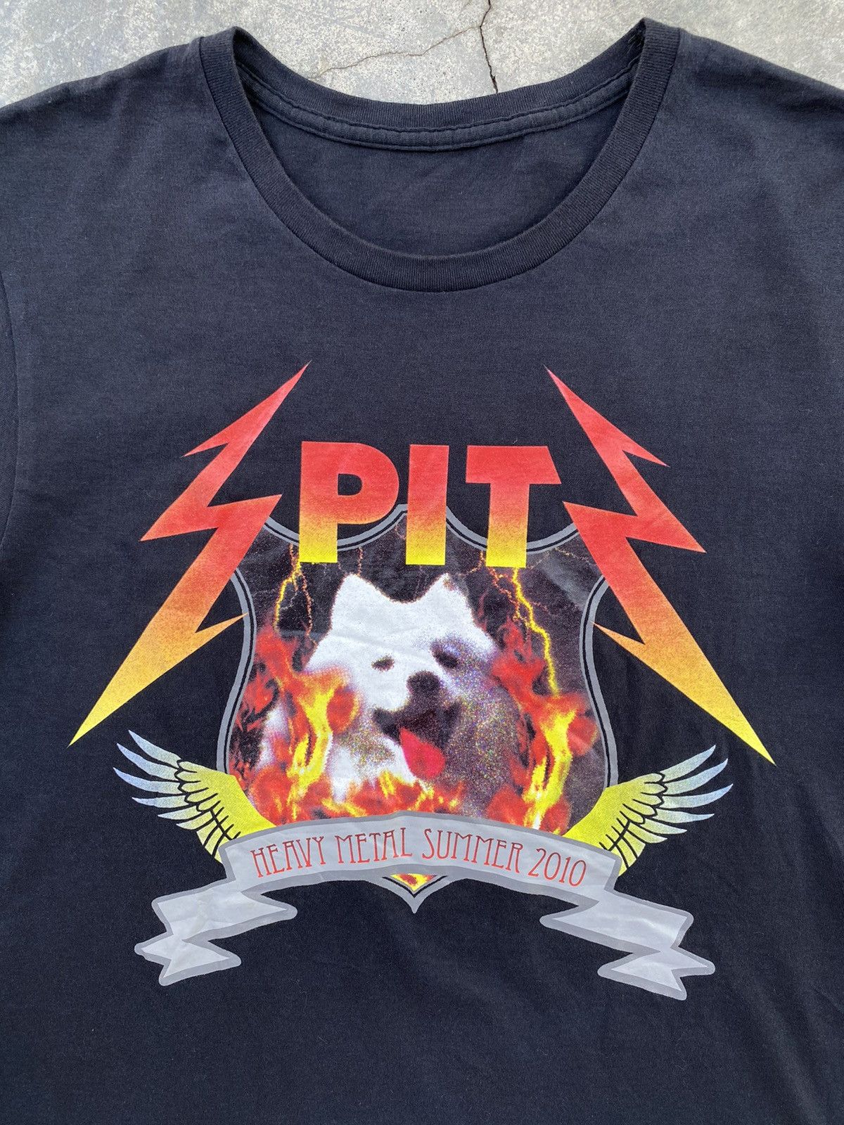 Vintage Vintage Dog Pit Heavy Metal Tour Tee Size US S / EU 44-46 / 1 - 3 Thumbnail