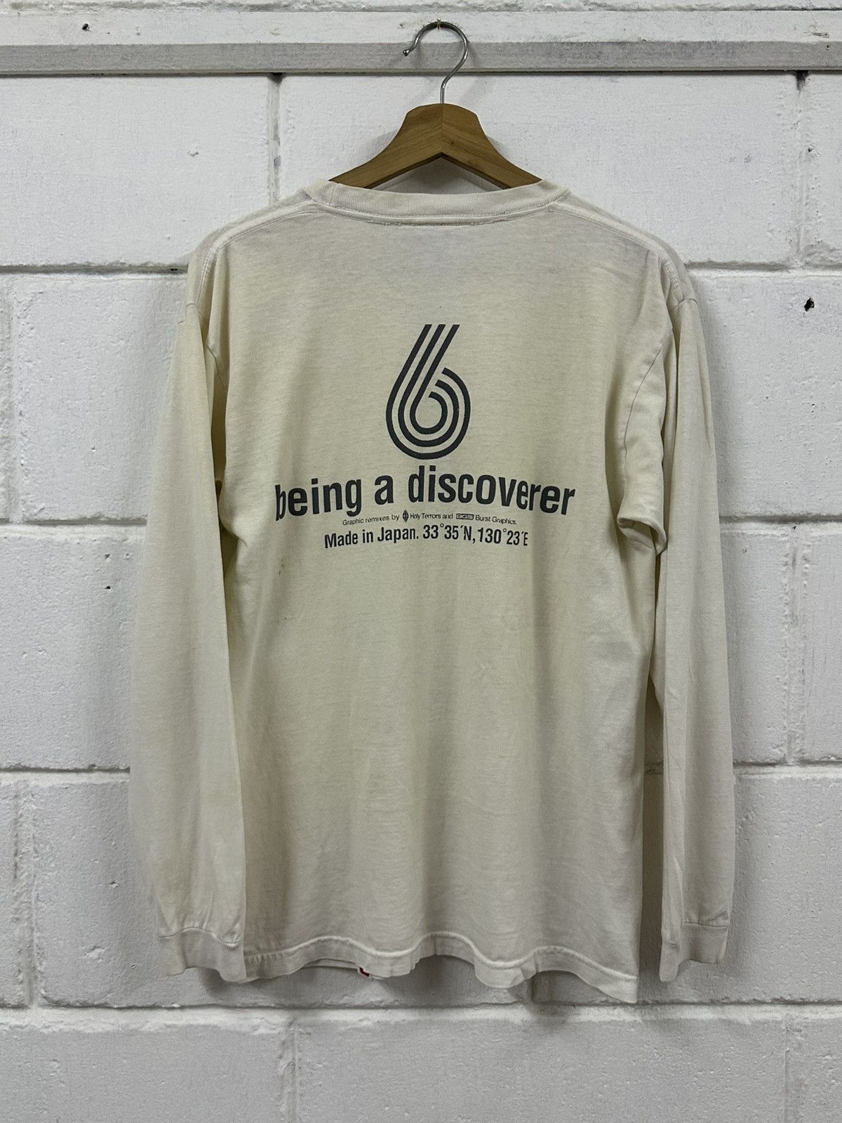 Japanese Brand Vintage 1990 Holyterrors Japan By Burst Graphic L/S Tee Size US M / EU 48-50 / 2 - 4 Thumbnail