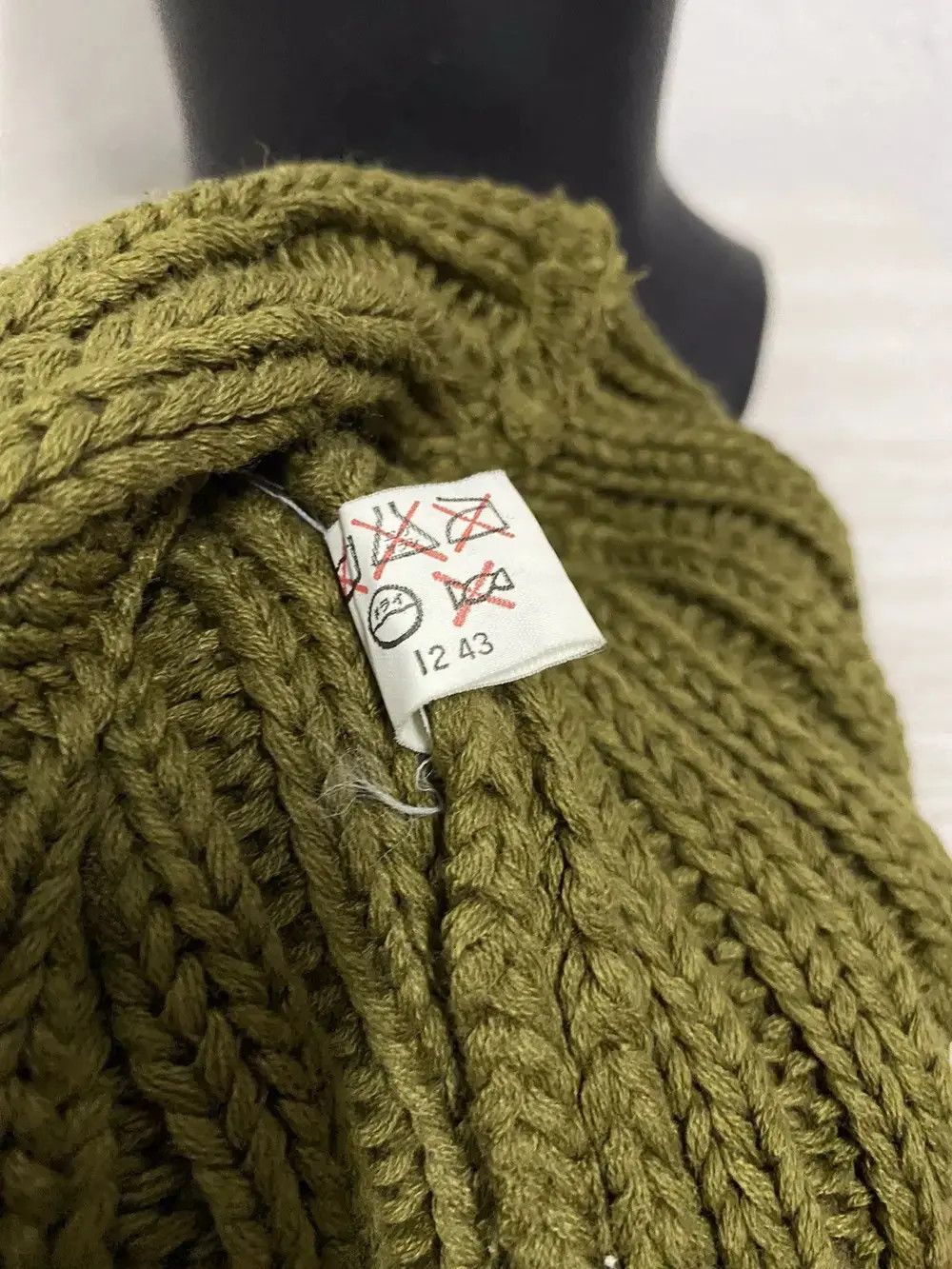 Japanese Brand × Vintage Japanese Brand Knit Punk Rock Style knit Beanie Hat Size ONE SIZE - 5 Thumbnail