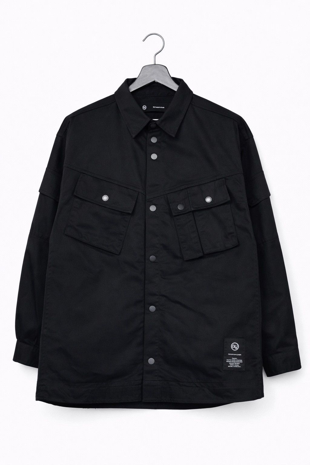 GU × Undercover GU × UNDERCOVER Black Padded Utility Jacket Streetwear Size US M / EU 48-50 / 2 - 1 Thumbnail