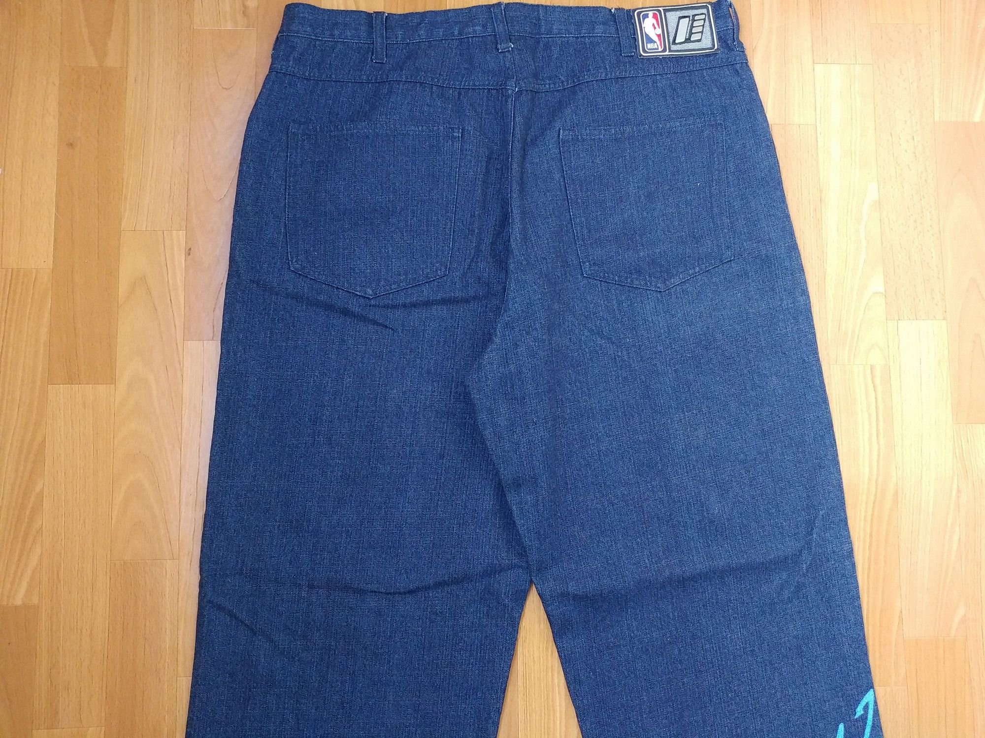 NBA NBA jeans, vintage UNK basketball, Denver Nuggets W 38 Size US 38 / EU 54 - 6 Thumbnail