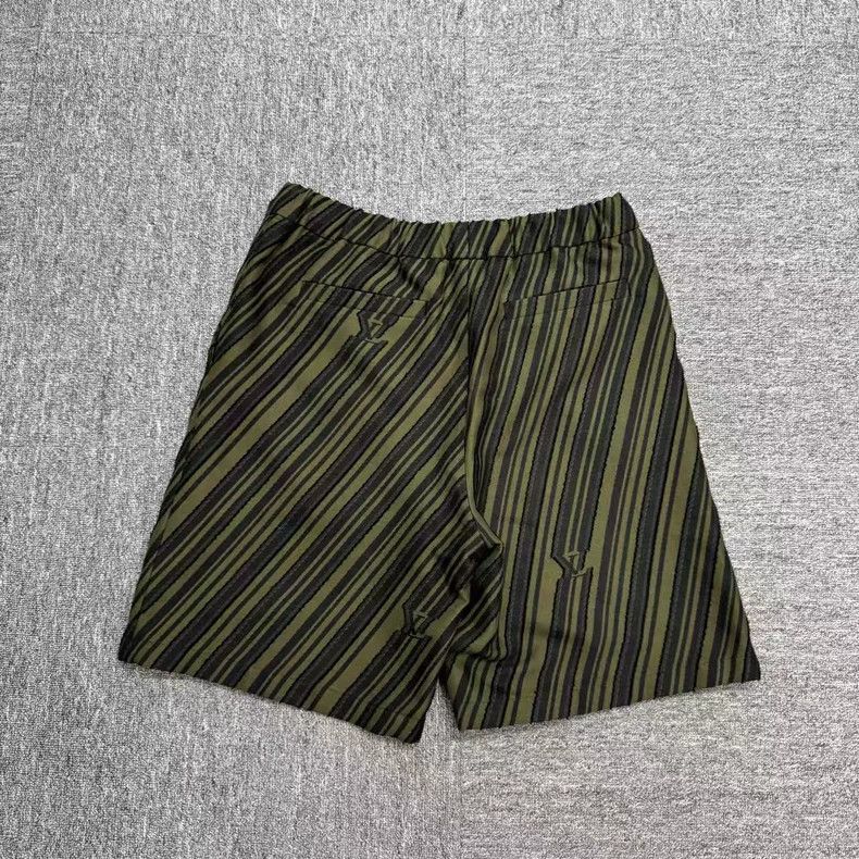Louis Vuitton Louis Vuitton size US 48 24 SS army green twill cropped sho Size US 32 / EU 48 - 4 Thumbnail