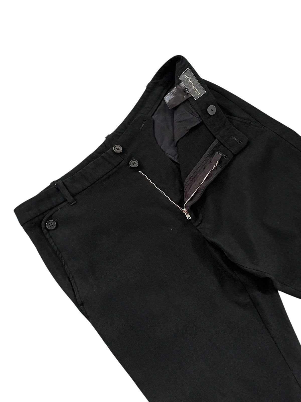 Ann Demeulemeester Ann Demeulemeester Button Slim Wool Casual Pants Size US 34 / EU 50 - 5 Thumbnail
