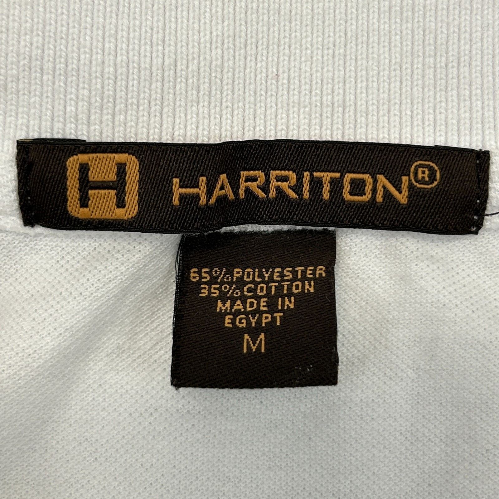 Harriton Vintage Y2Ks East Hill Video Polo Shirt Media M Medium Size US M / EU 48-50 / 2 - 4 Thumbnail