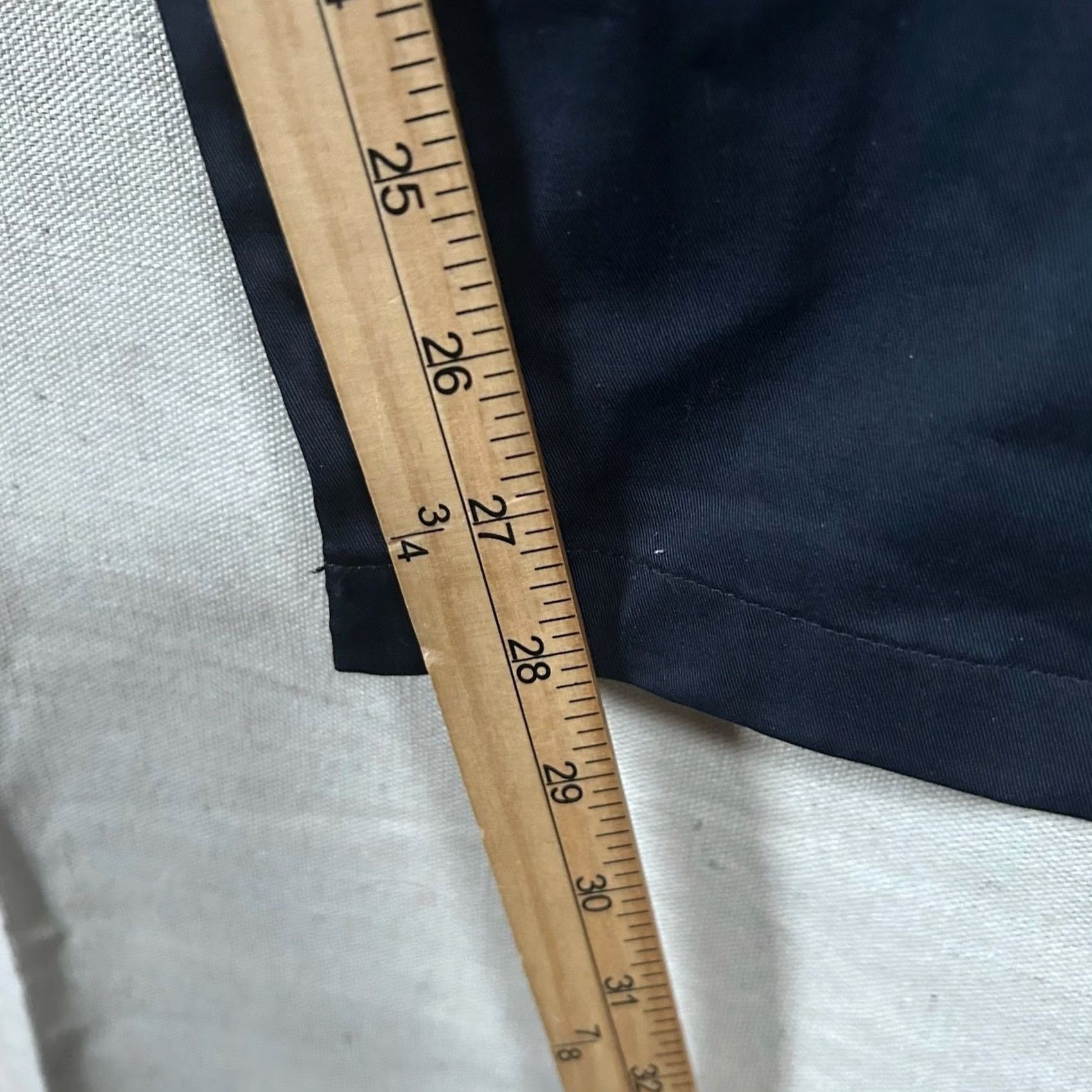Armani Exchange Armani Exchange Mens Navy Blue Utility Cargo Pants Tapered Size 28 Zip Fly Size US 29 - 8 Thumbnail