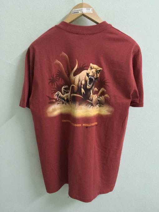 Vintage Vintage 1996 Movie Jurassic Park Tee Size US XL / EU 56 / 4 - 1 Thumbnail