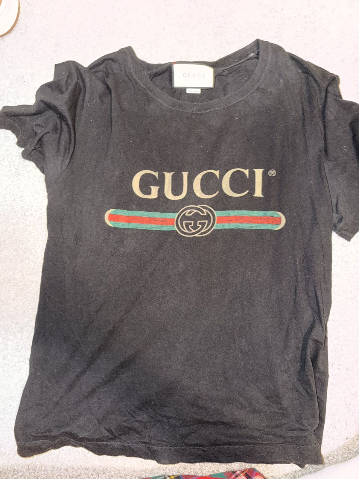 Gucci Gucci logo T shirt Size US M / EU 48-50 / 2 - 2 Thumbnail