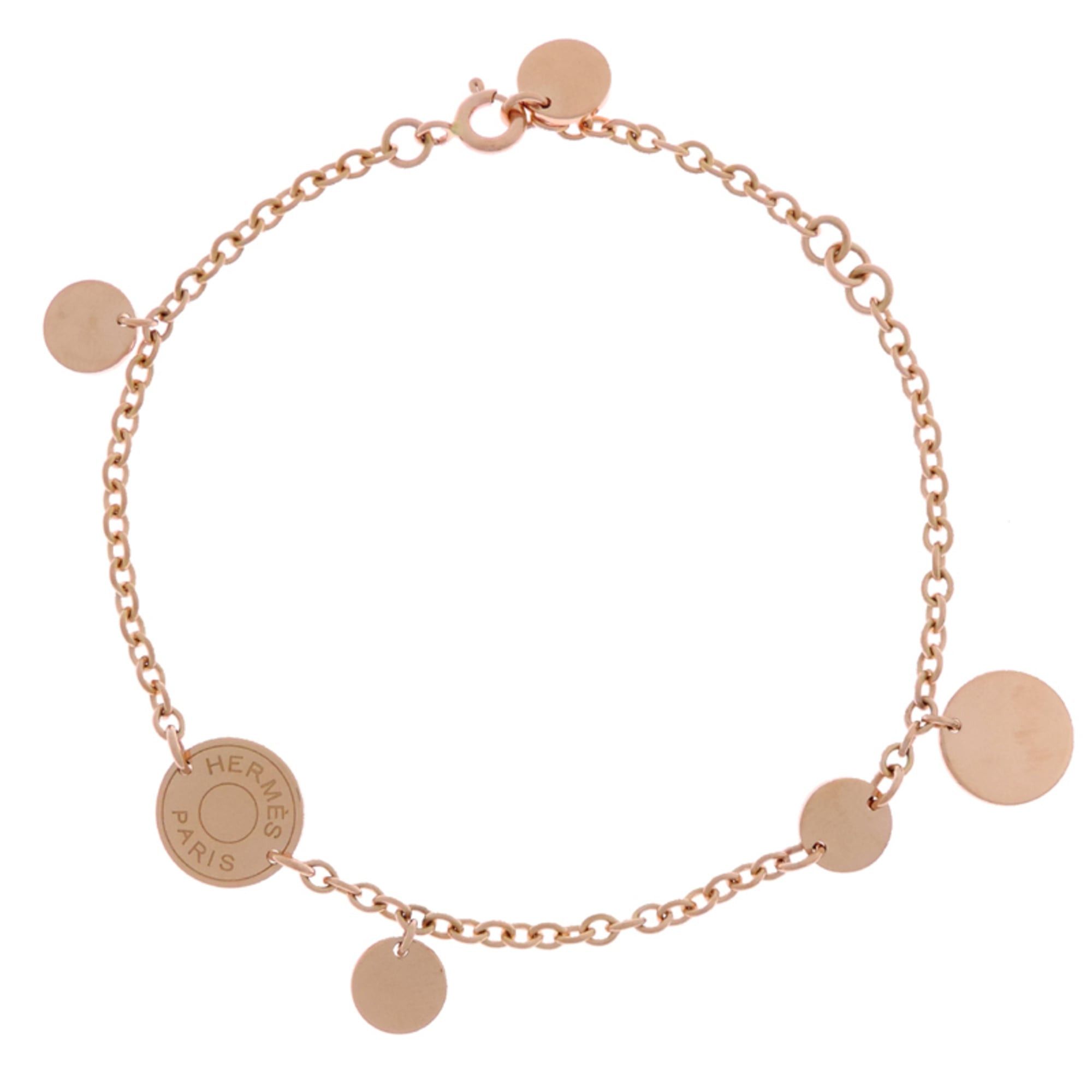 Hermes Hermes Confetti ST Women's/Men's Bracelet H109594B 750 Pink Gold Size ONE SIZE - 1 Thumbnail