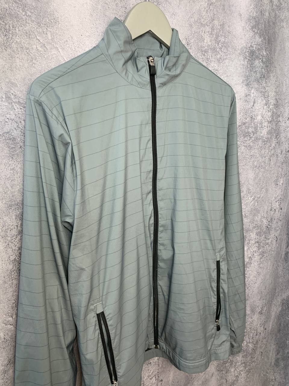 Adidas Adidas Climaproof Vintage 2010 Striped Jacket Gray size M Size US M / EU 48-50 / 2 - 4 Thumbnail