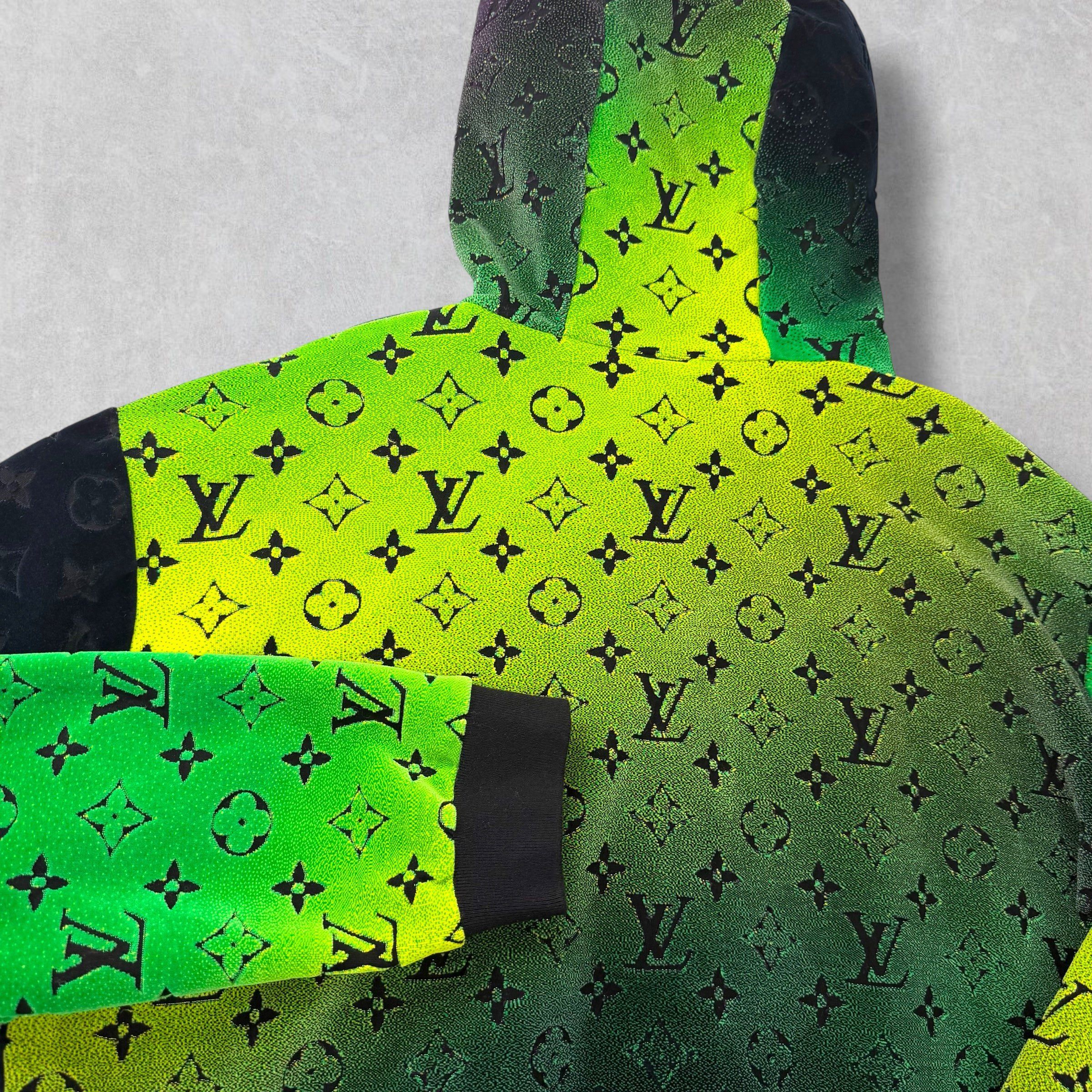 Louis Vuitton Louis Vuitton Monogram Zipped Velvet Hoodie 4L (XXL) Size US XXL / EU 58 / 5 - 4 Thumbnail