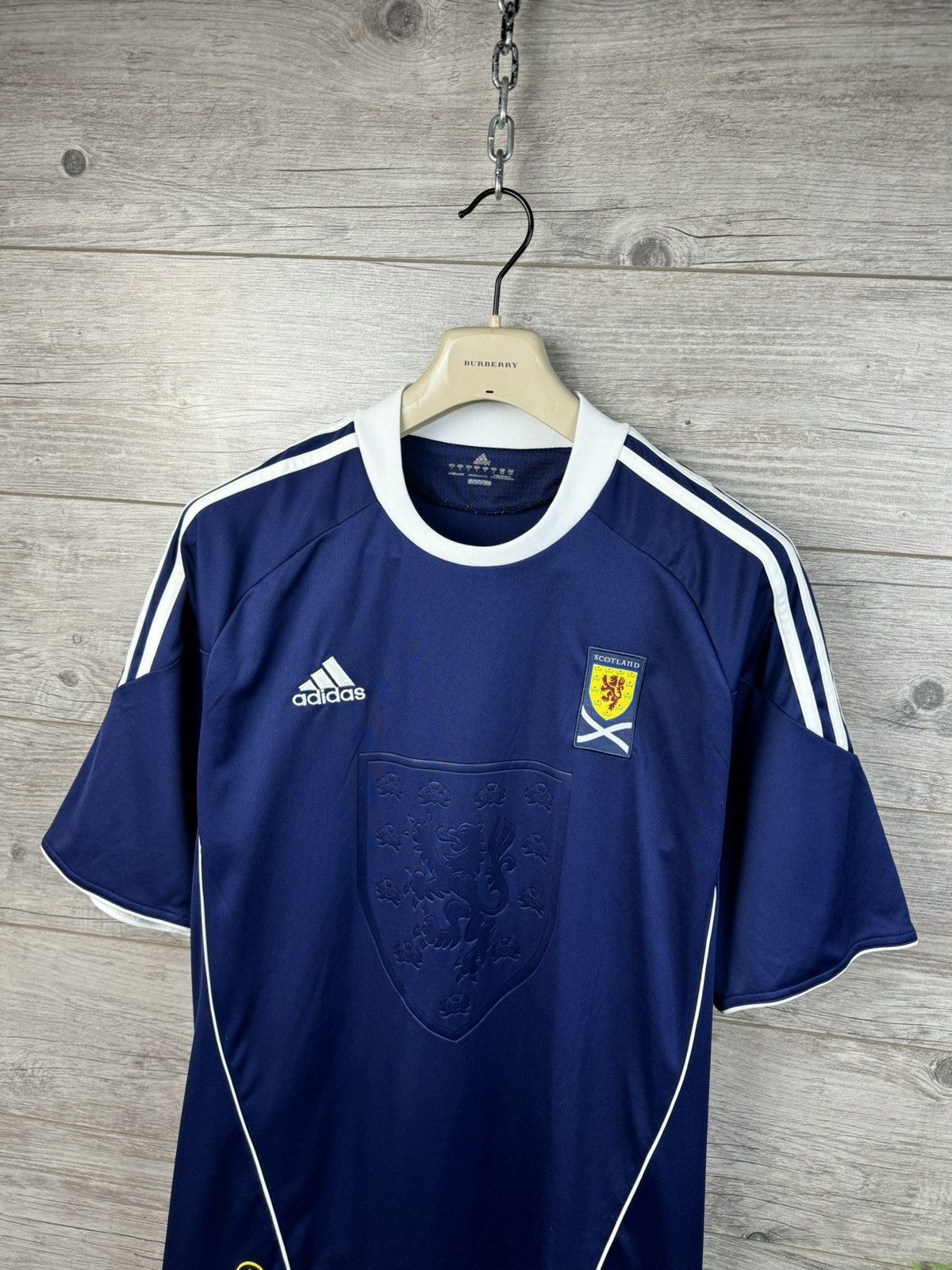 Adidas ADIDAS SCOTLAND 2010 2011 HOME SHIRT FOOTBALL SOCCER JERSEY Size US L / EU 52-54 / 3 - 5 Thumbnail
